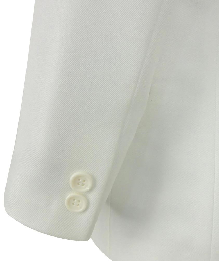 Boys Formal Communion Slim Fit Suit - Ivory