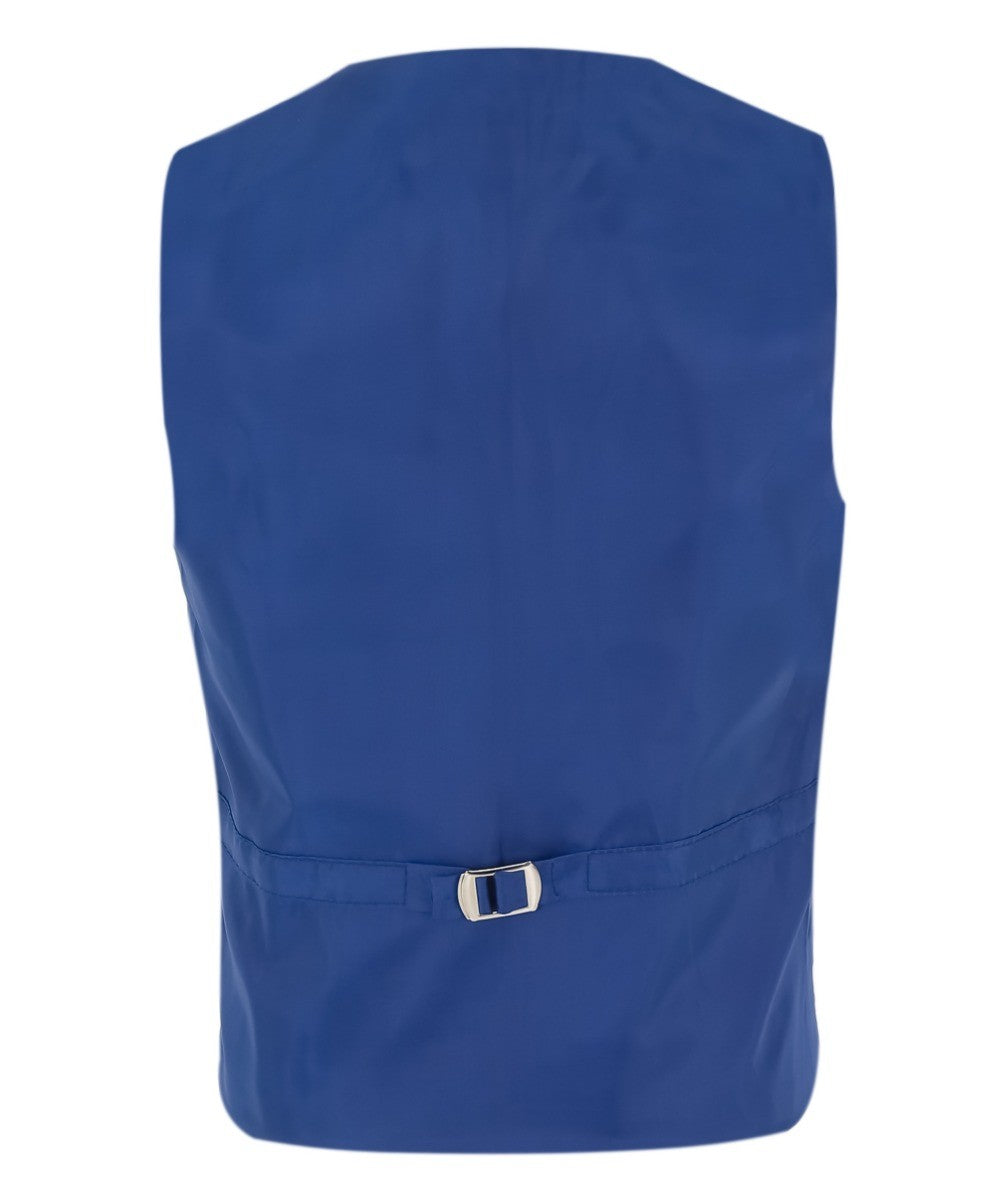 Boys 6 Piece All In One Formal Suit Set - RUN - Electric Blue