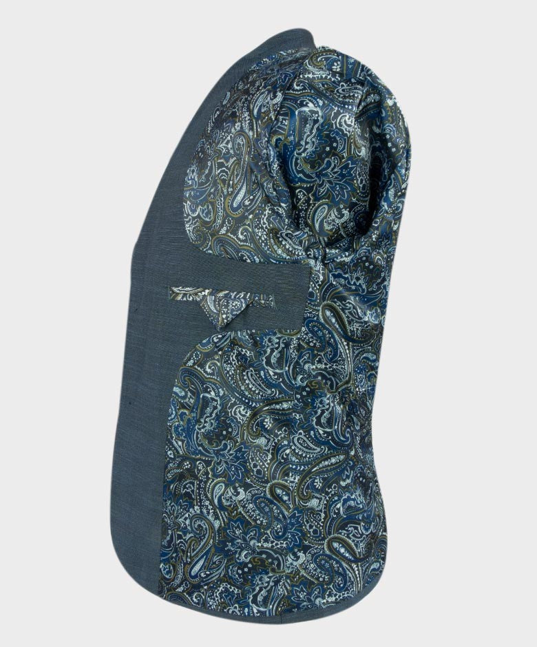 Boys All in One Tailored Fit Suit - HENRY Blue - Dark Blue