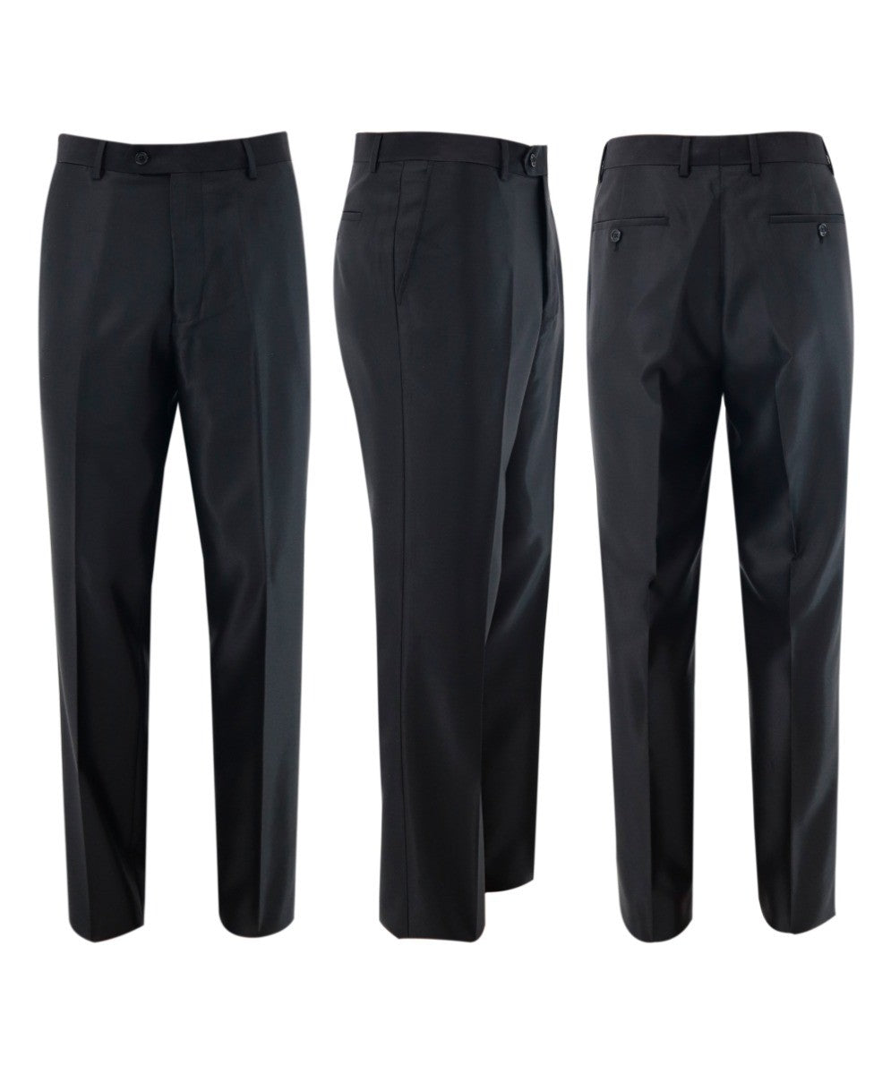 Men's Patterned Shimmer Tuxedo Suit - AARON - Burgundy