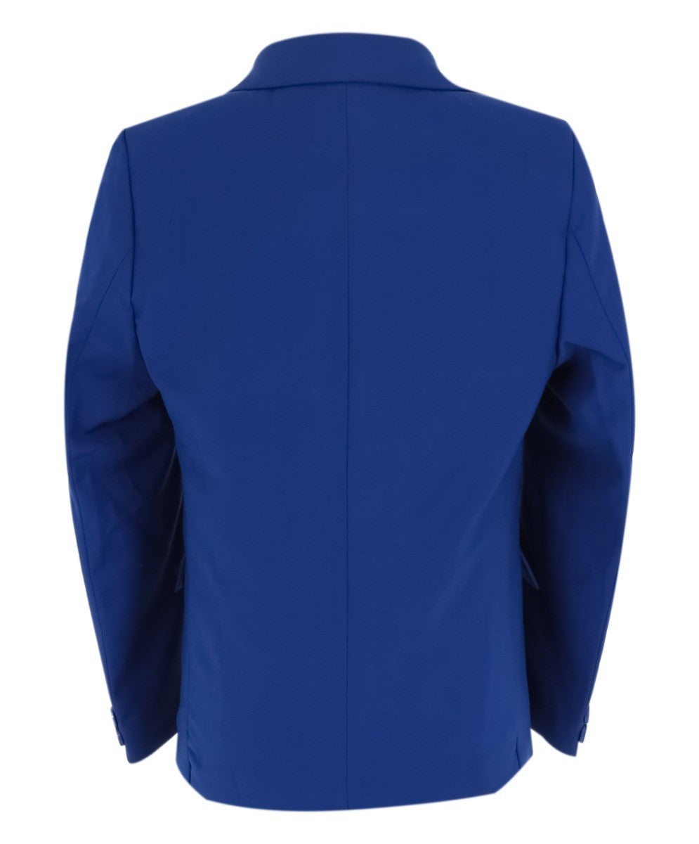 Boys 6 Piece All In One Formal Suit Set - RUN - Electric Blue