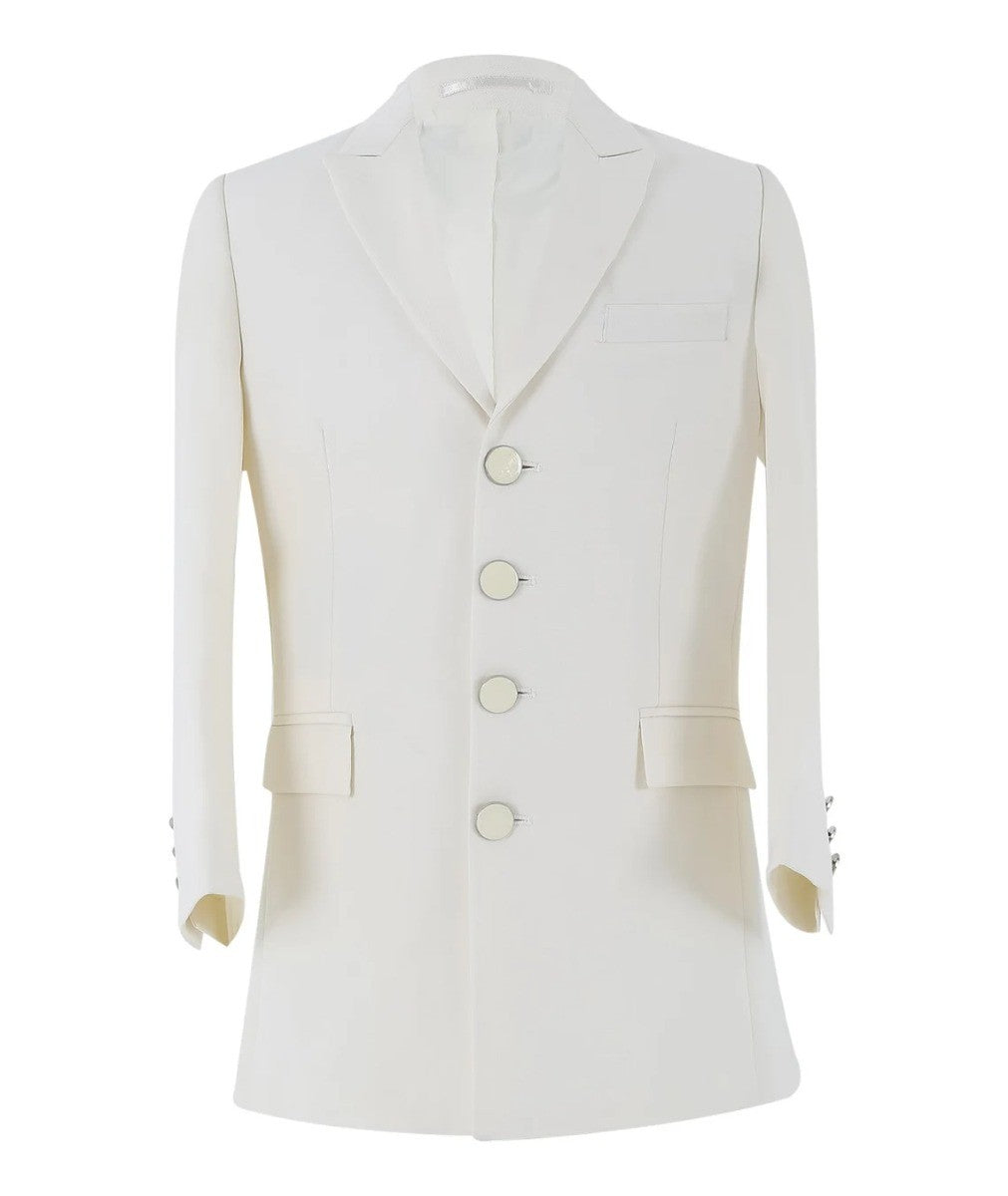 Boys Complete Tail Morning Suit - Cream - Ivory