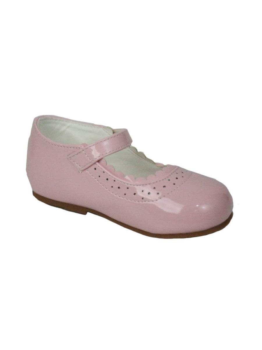 Girls Patent Mary Jane Shoes - Pink