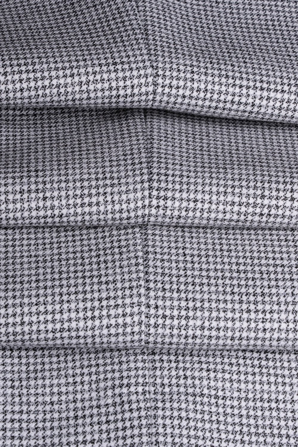 Men's Houndstooth Slim Fit Suit Jacket- KYOTO Grey - Light Grey