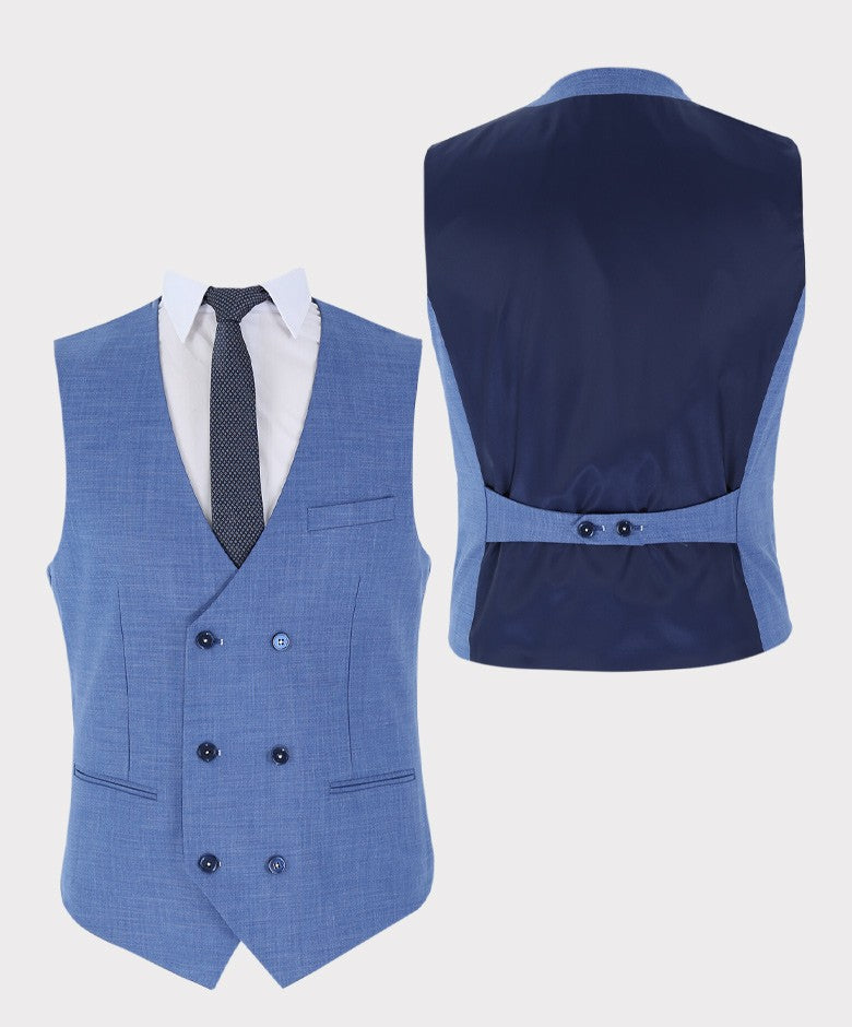 Men's Light Tailored Fit Suit - JAYDEN - Blue