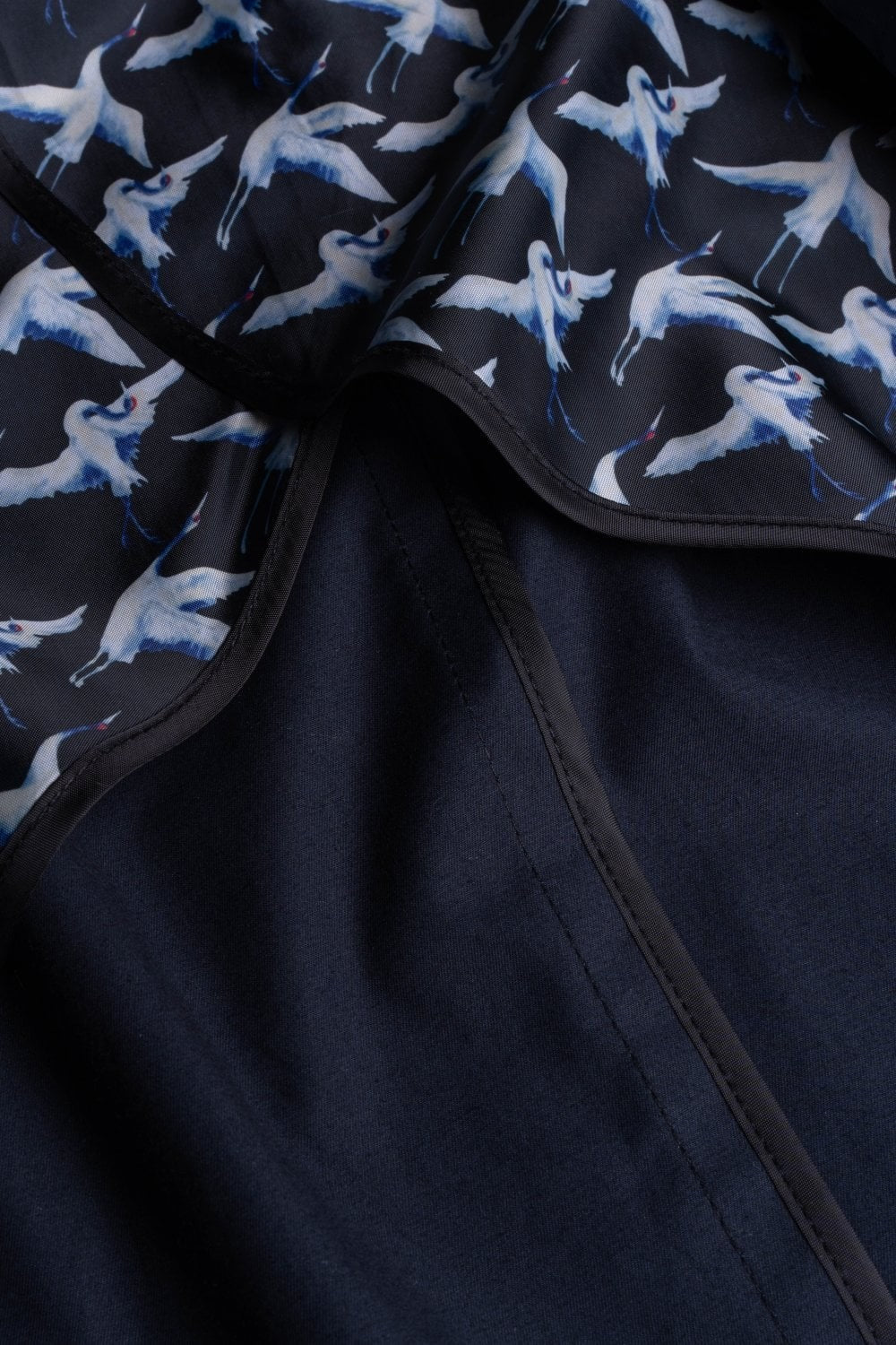 Men's Cotton Slim Fit Formal Suit Jacket - MARIO - Navy Blue