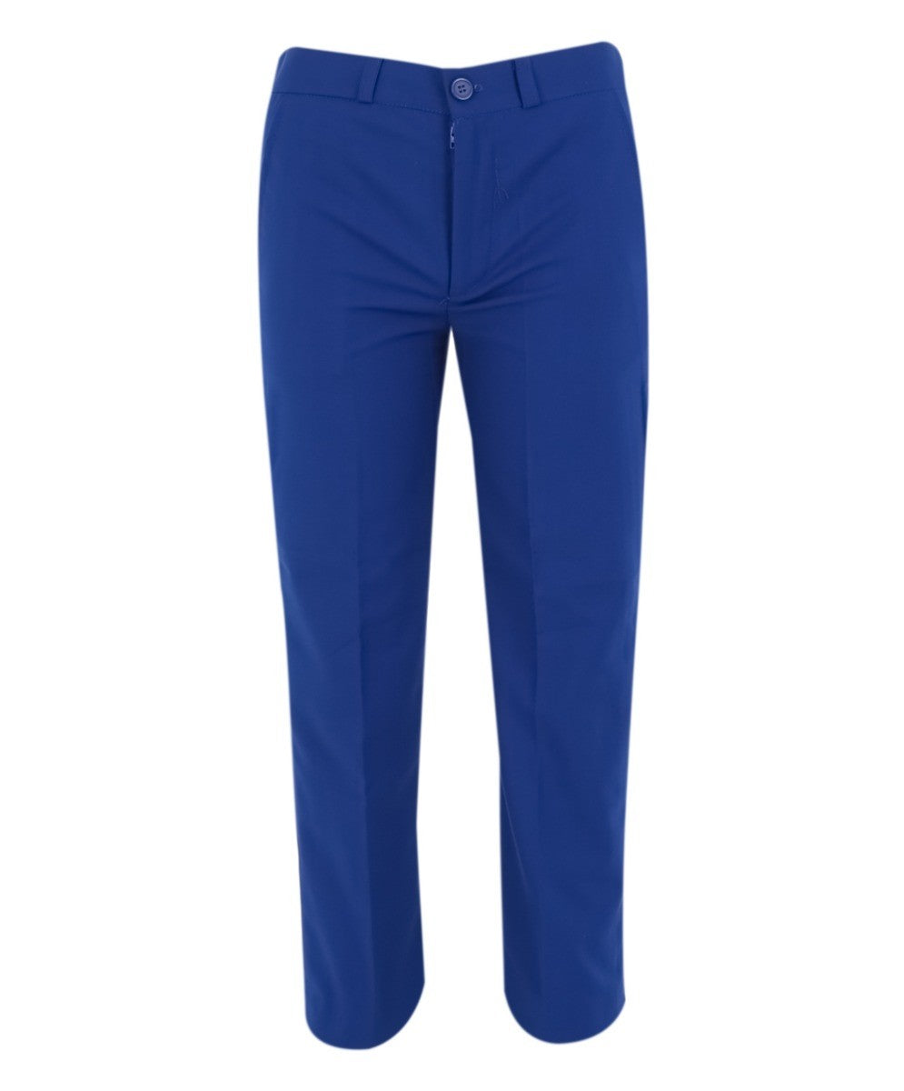 Boys 6 Piece All In One Formal Suit Set - RUN - Electric Blue