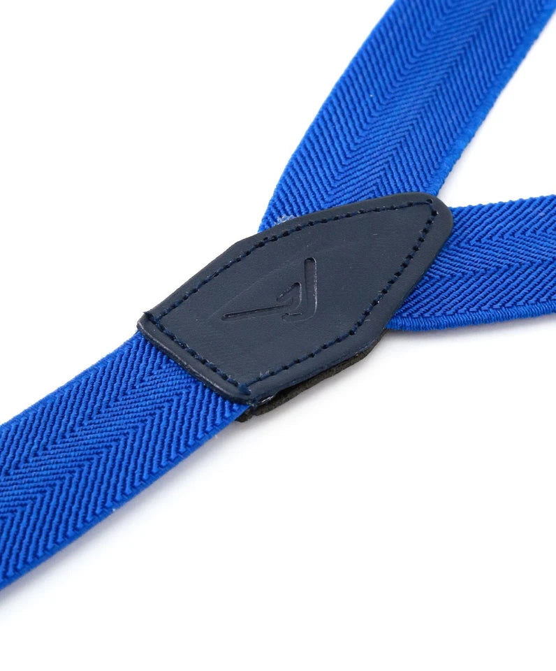 Boys Adjustable Y-Shape Suspenders - Royal Blue