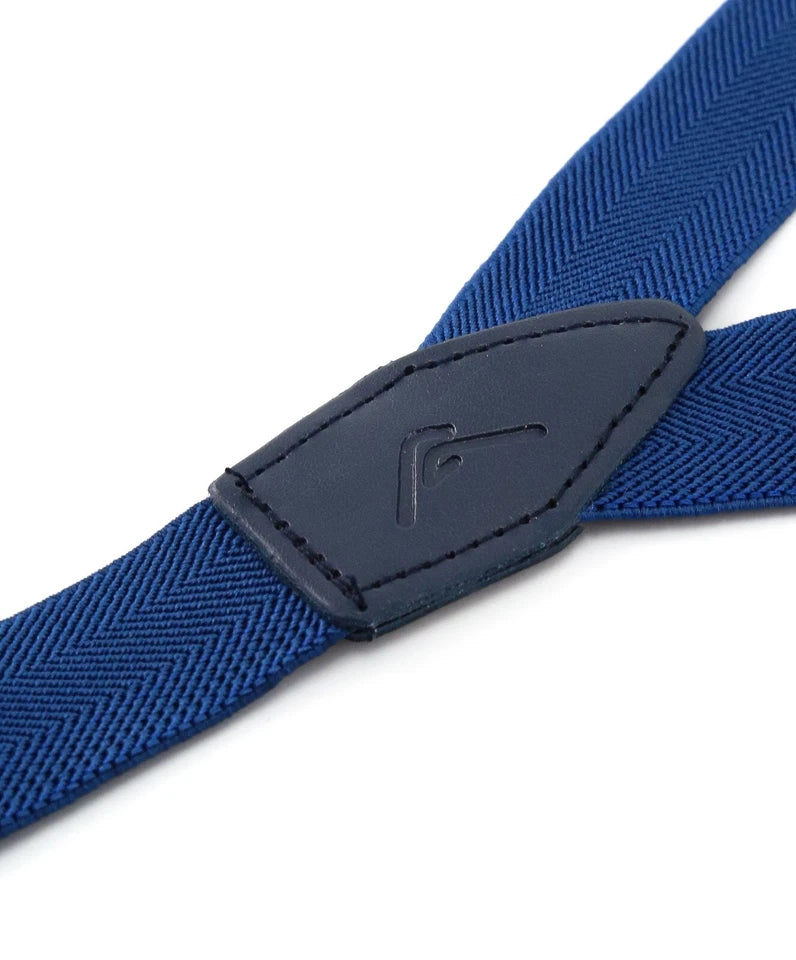 Boys Adjustable Y-Shape Suspenders - Parlement Blue
