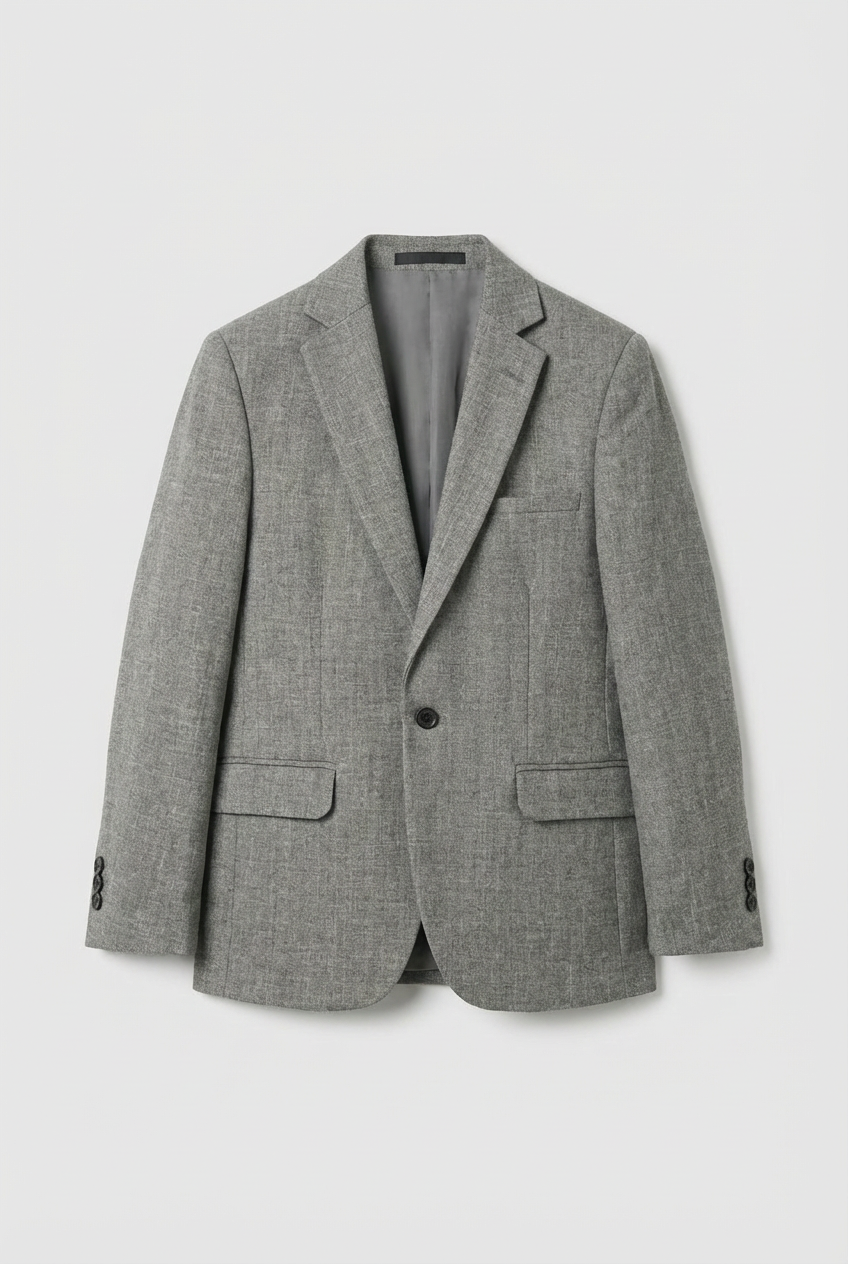 Boys Slim Fit Textured 8-Piece Formal Suit Set - Vizon