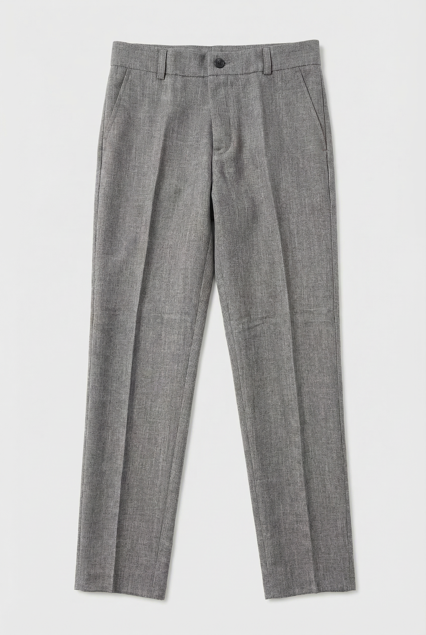 Boys Slim Fit Textured 8-Piece Formal Suit Set - Vizon