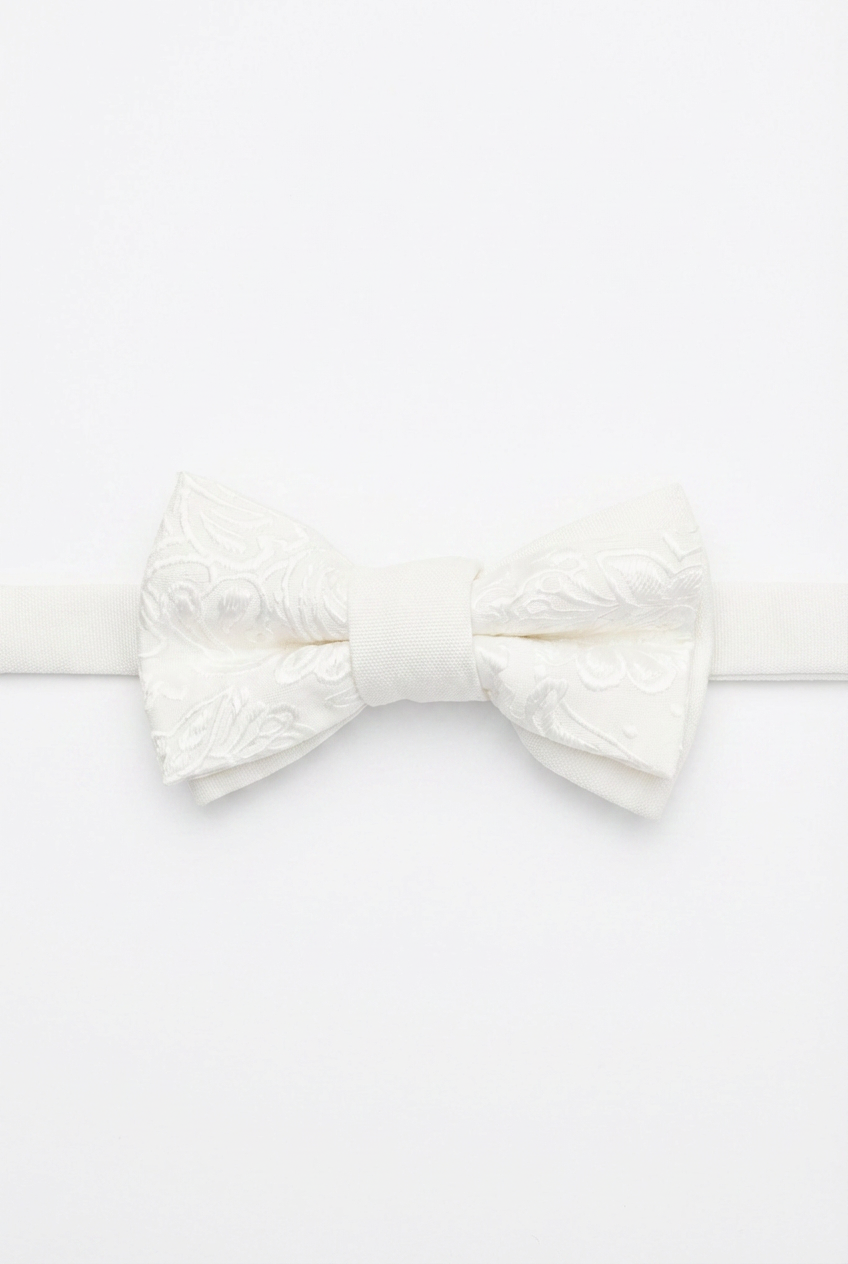 Babies & Boys 4-Piece Ivory Jacquard Tuxedo Suit - Roman - Ivory