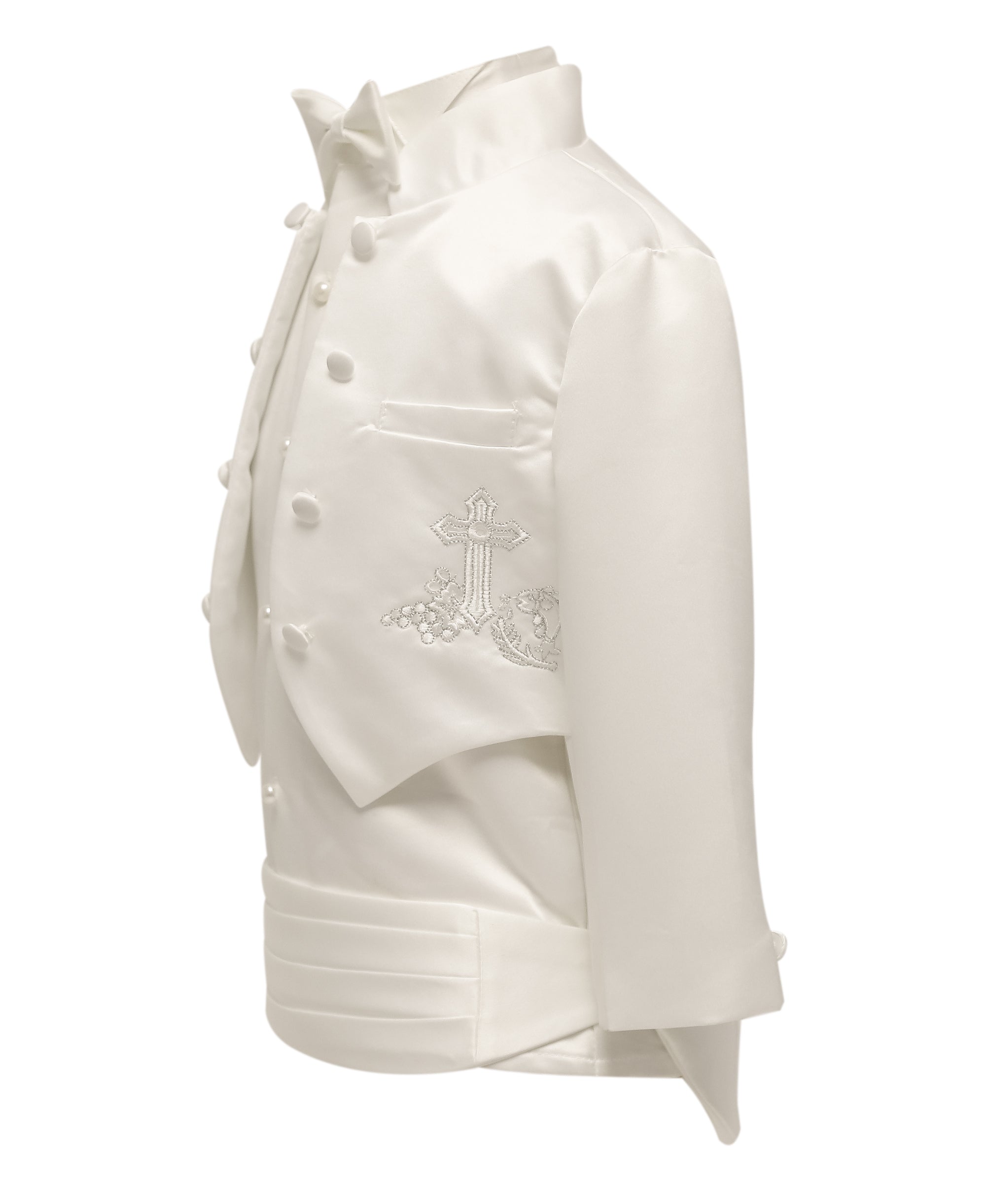 Baby Boys Christening Baptism Outfit - Ivory