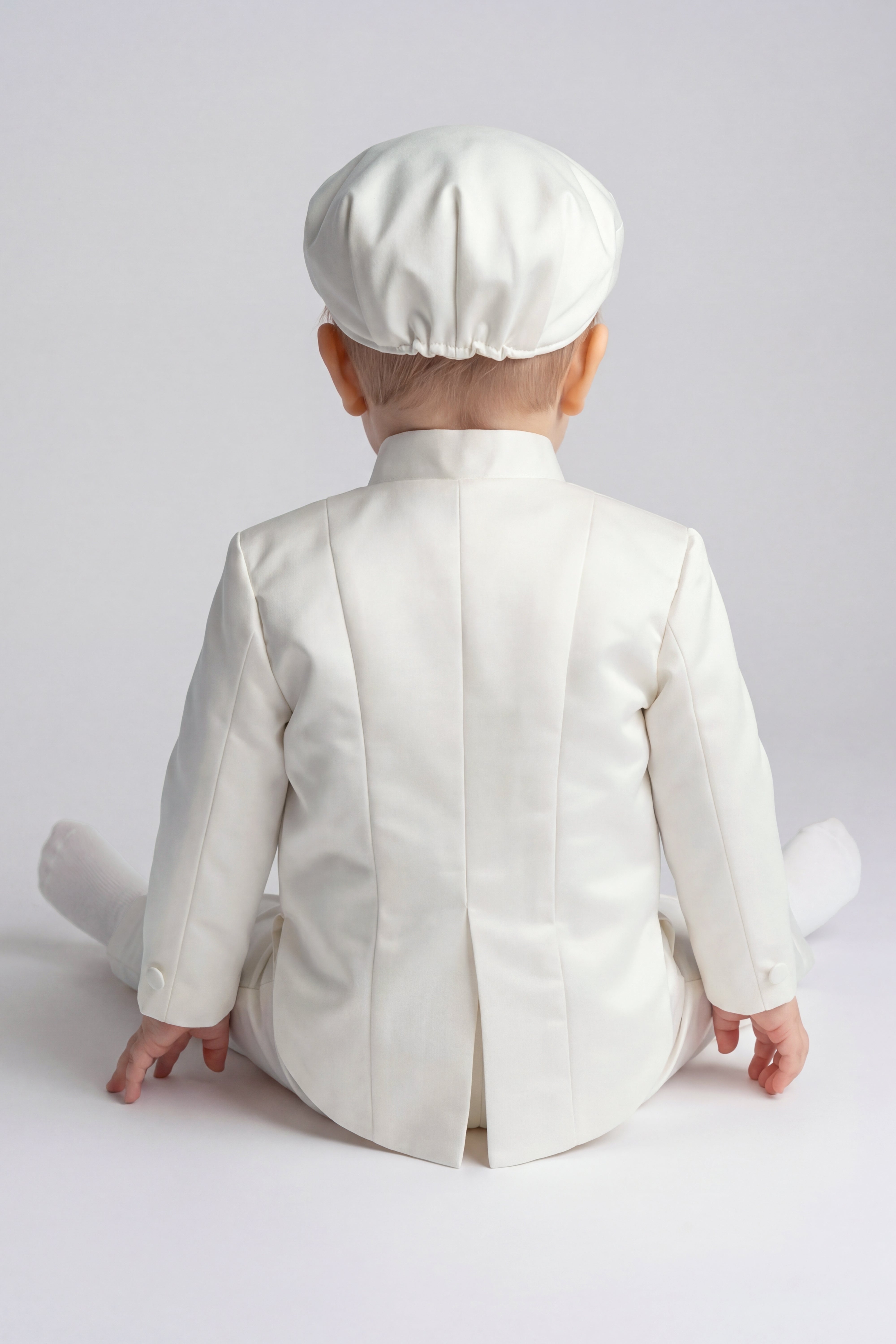 Baby Boys Christening Baptism Outfit - Ivory