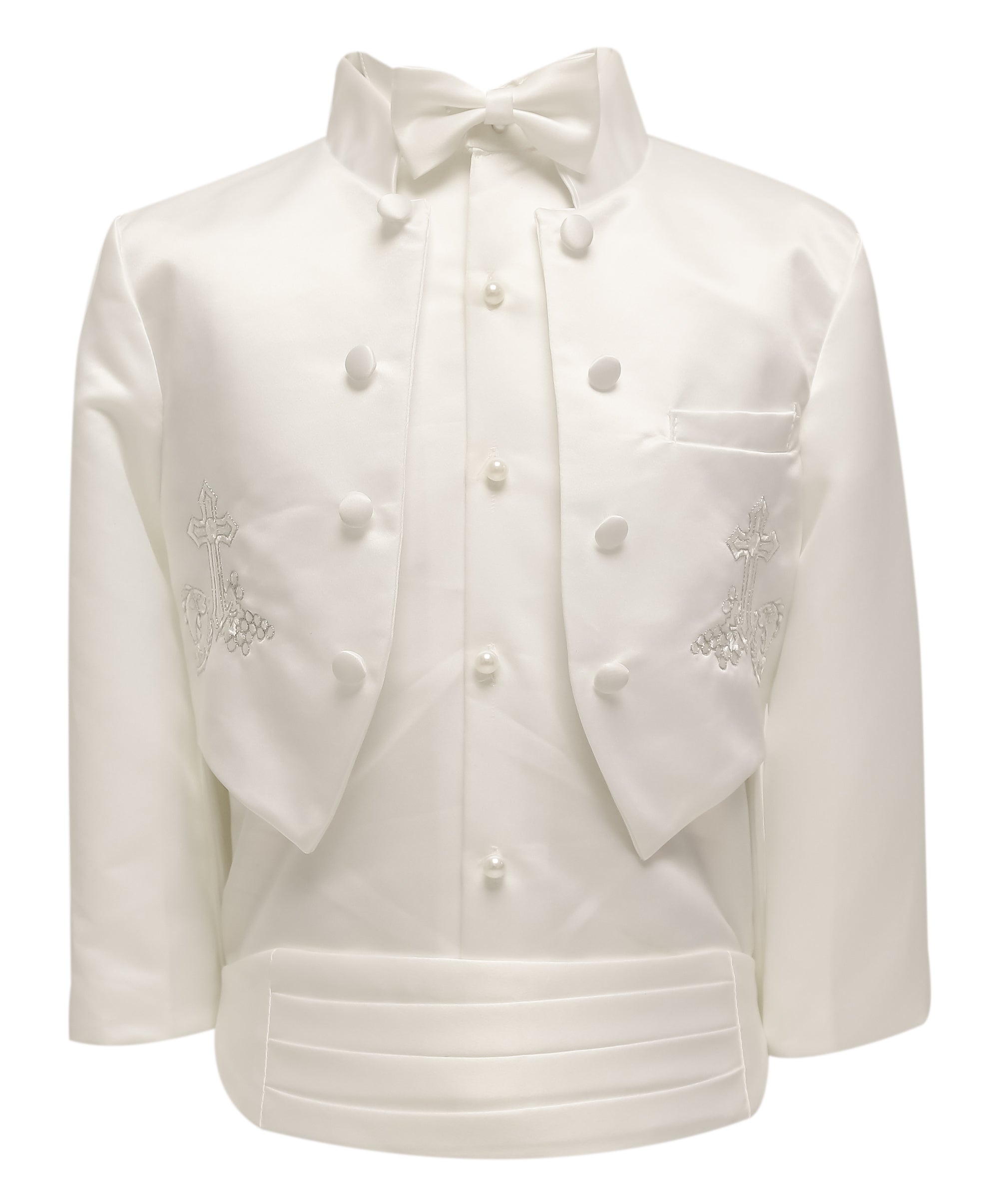 Baby Boys Christening Baptism Outfit - Ivory