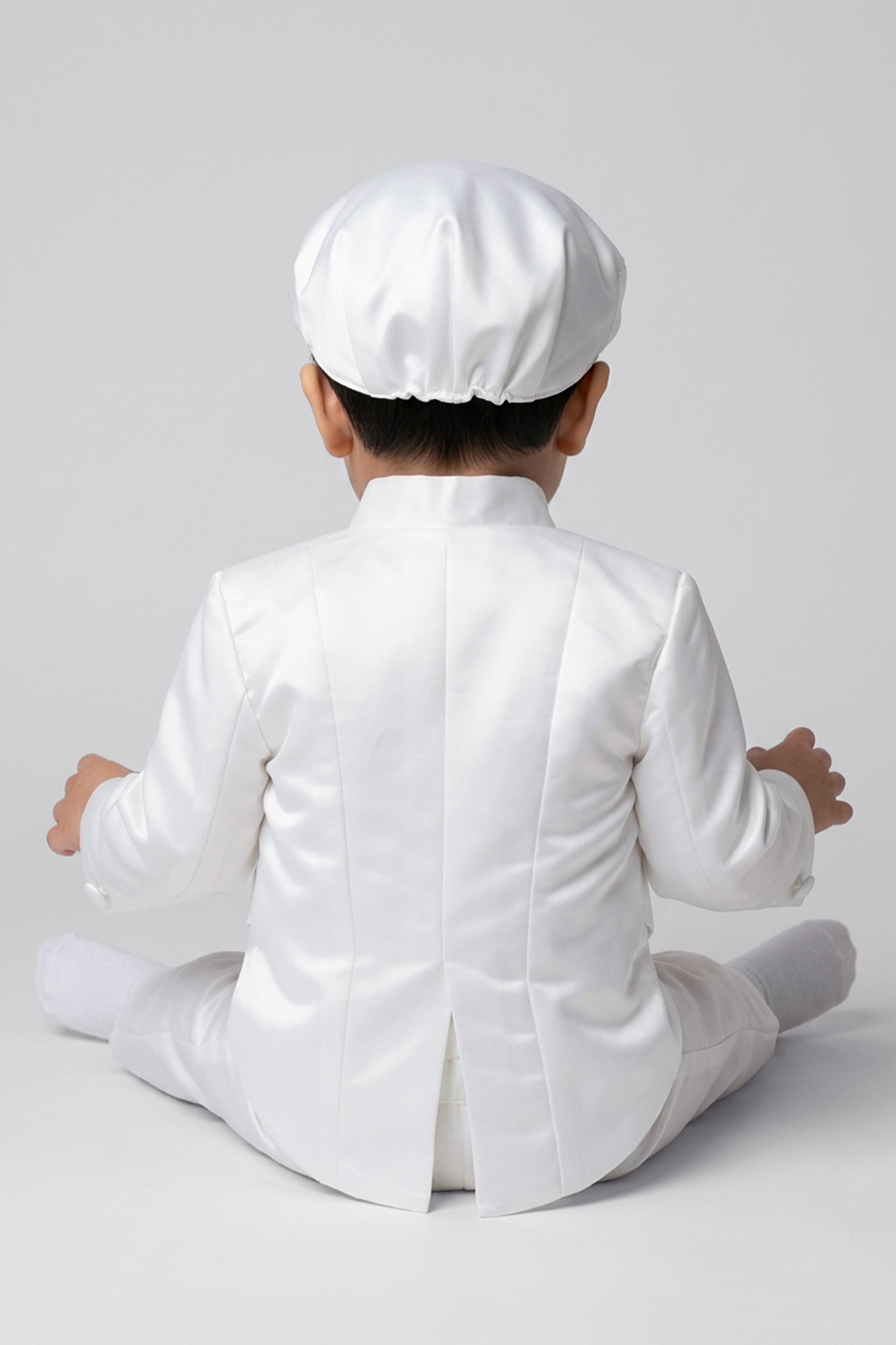 Baby Boys Christening Baptism Outfit - White