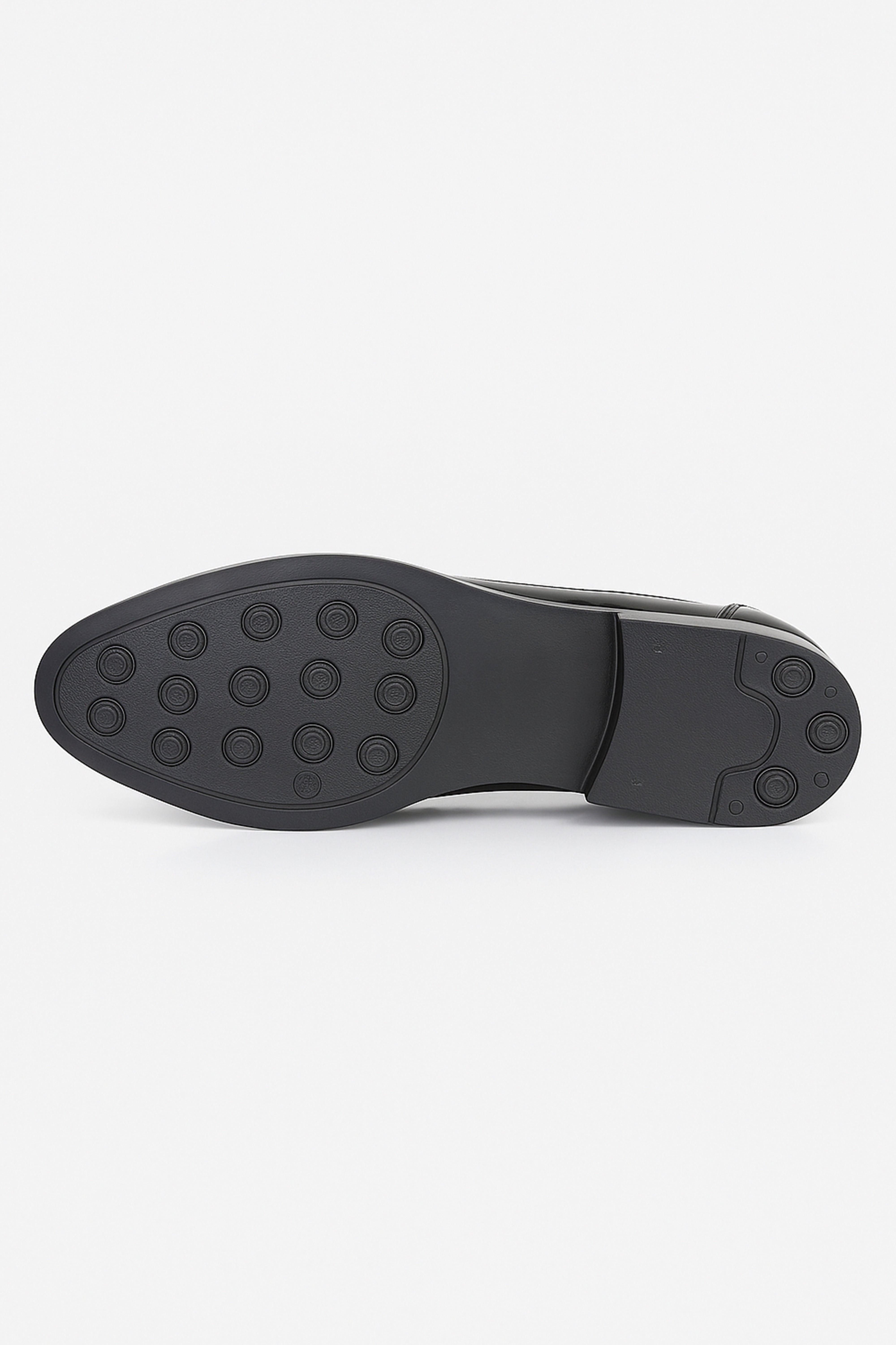 Baby Boys & Boys leather and Suede Slip on Formal Tassel Loafers - Black Sole Picture