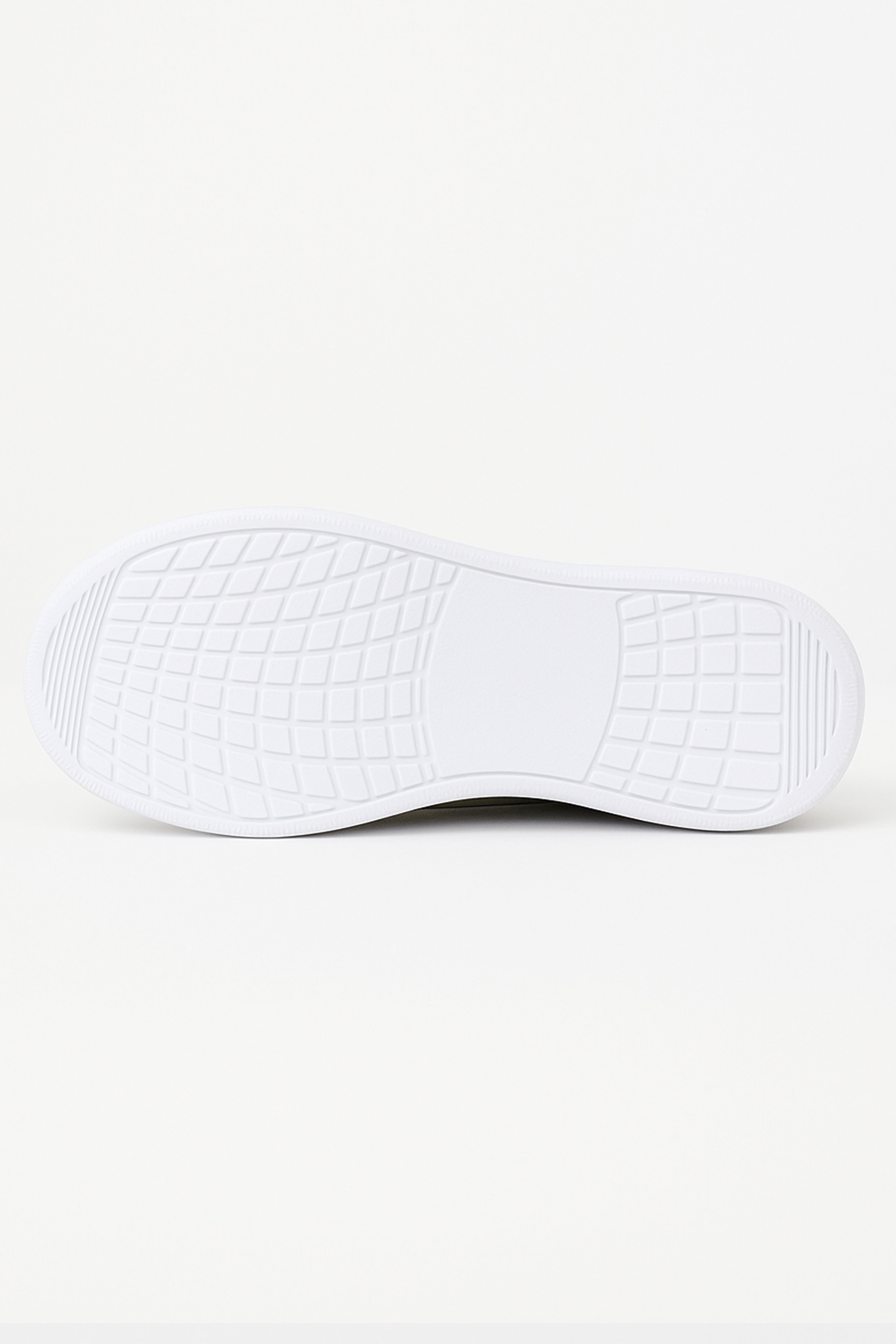 Boy's Suede Slip-On Thick Sole Loafers - URBAN - Beige Sole Picture