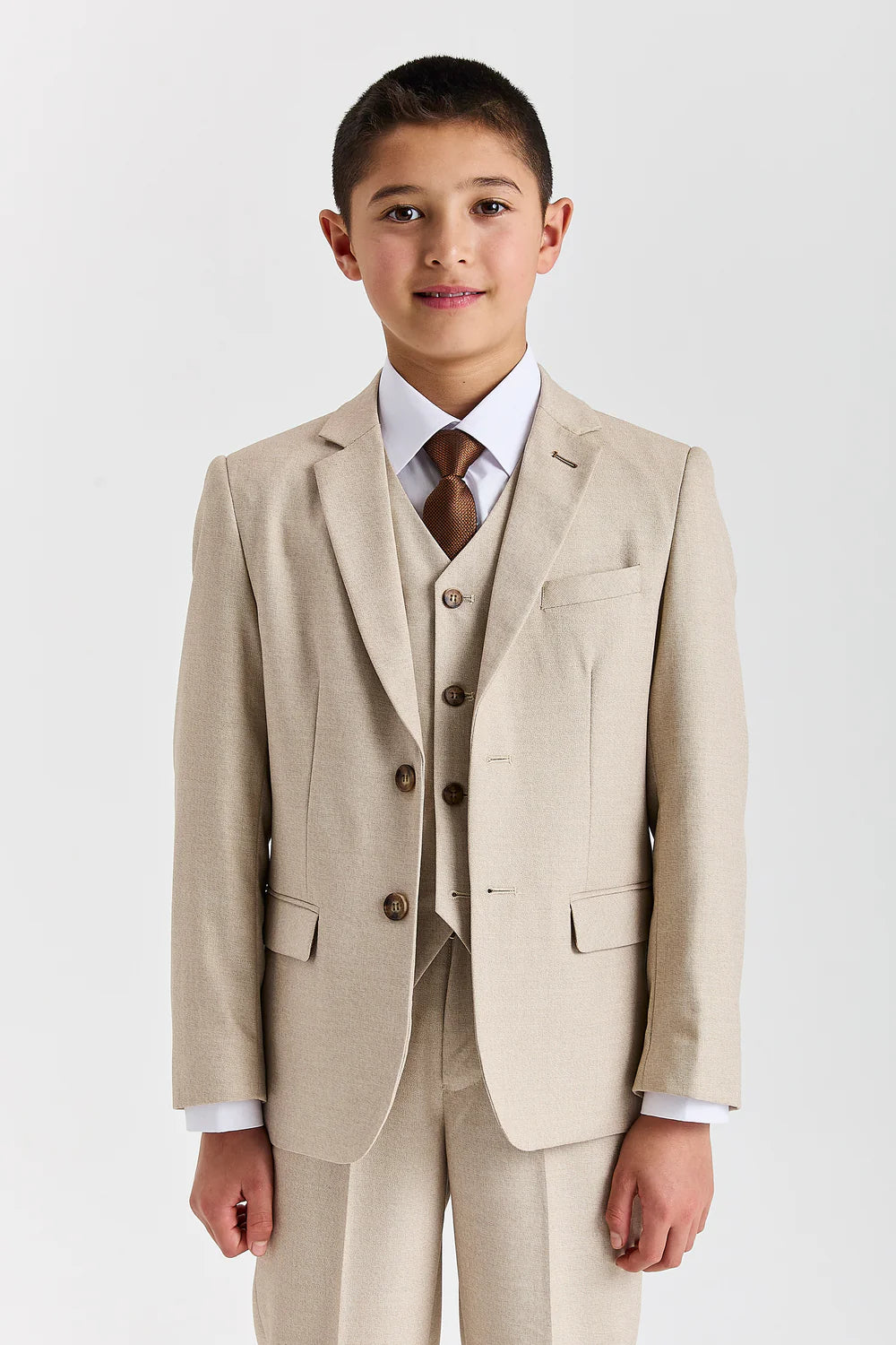 Boys 3-Piece Tailored Fit Formal Suit - Belmont -