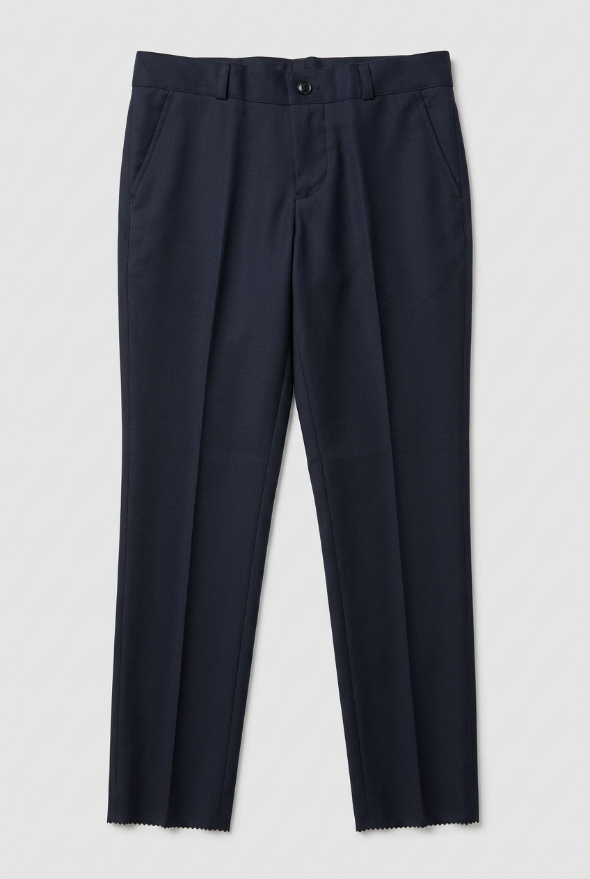 Boys 5-Piece Tuxedo Suit with Removable Velvet Shawl Collar - Black