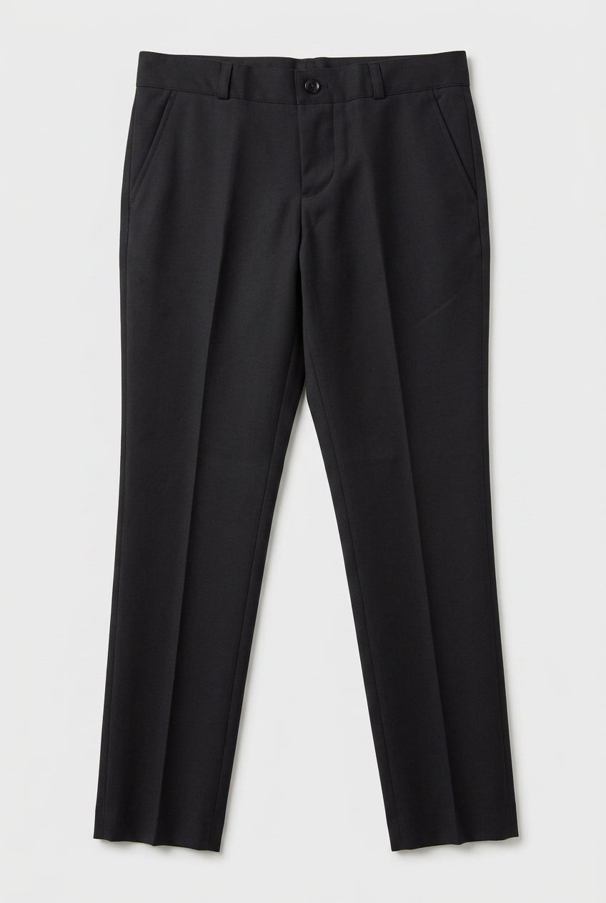 Boys 5-Piece Tuxedo Suit with Removable Velvet Shawl Collar - White