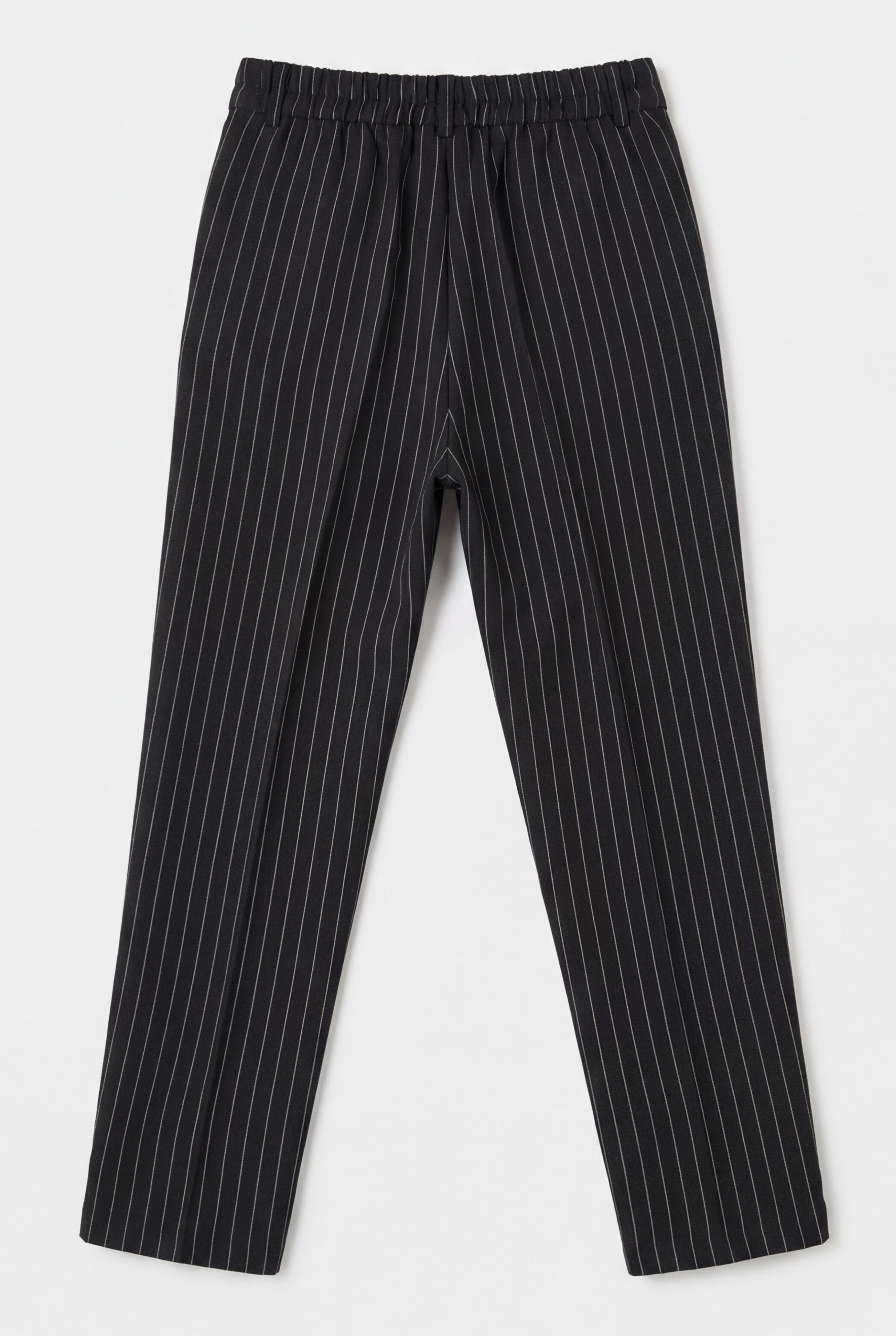 Boys Double-Breasted Pinstripe Suit - 3-Piece & 6-Piece Set - Black