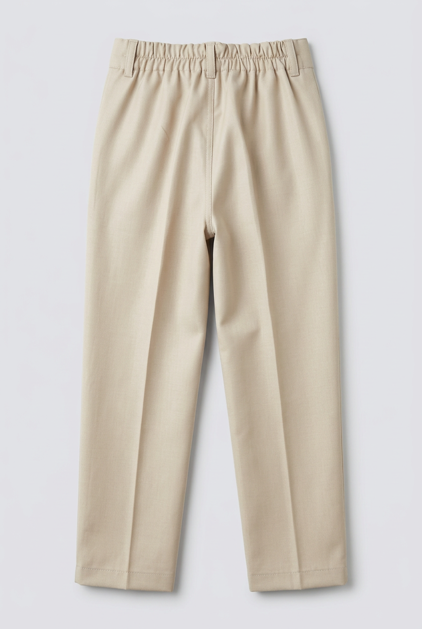 Boys Formal  Suit Trousers - Beige