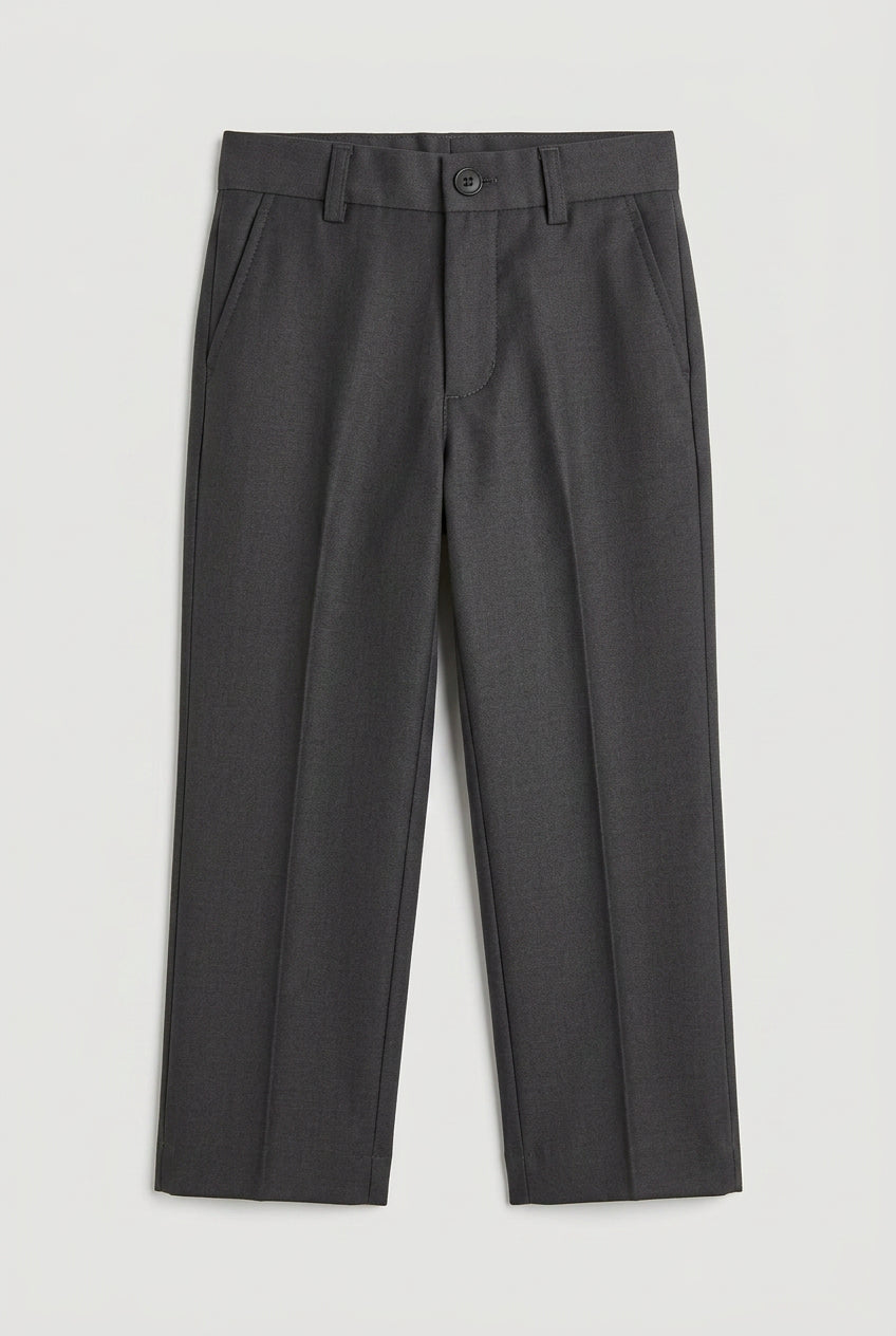 Boys Formal  Suit Trousers - Grey