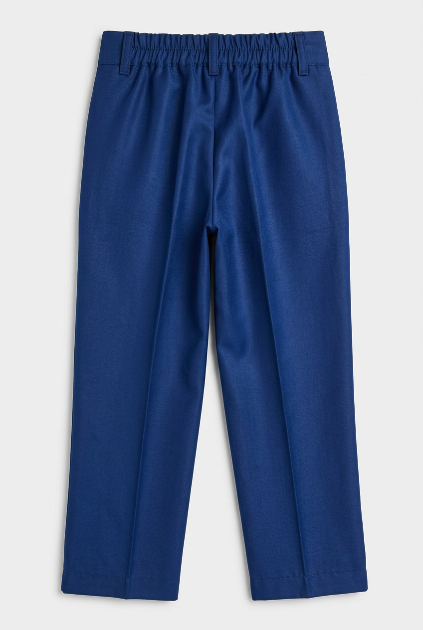 Boys Formal  Suit Trousers - Navy Blue