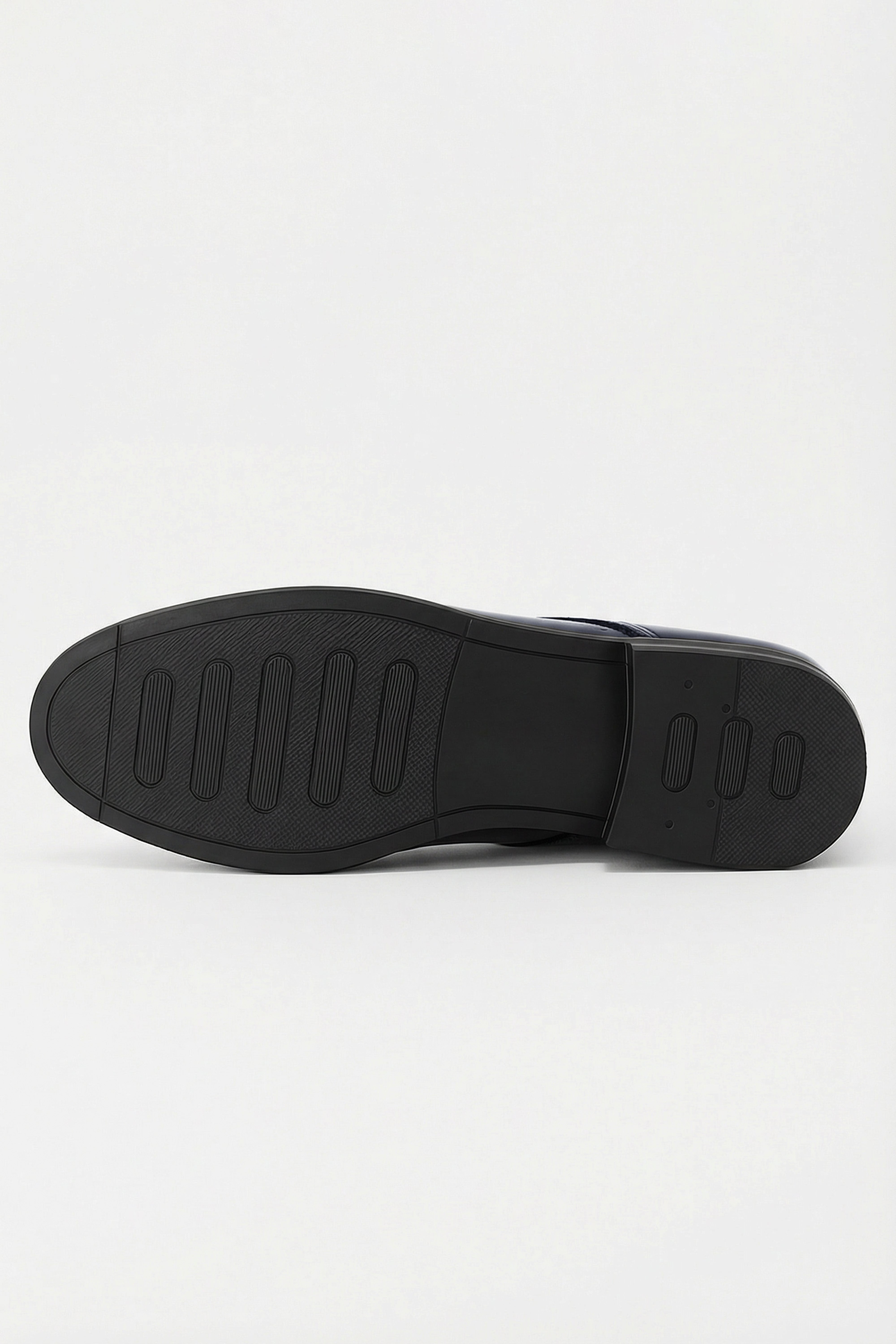 Boys Patent Navy Derby Shoes - OHIO - Navy