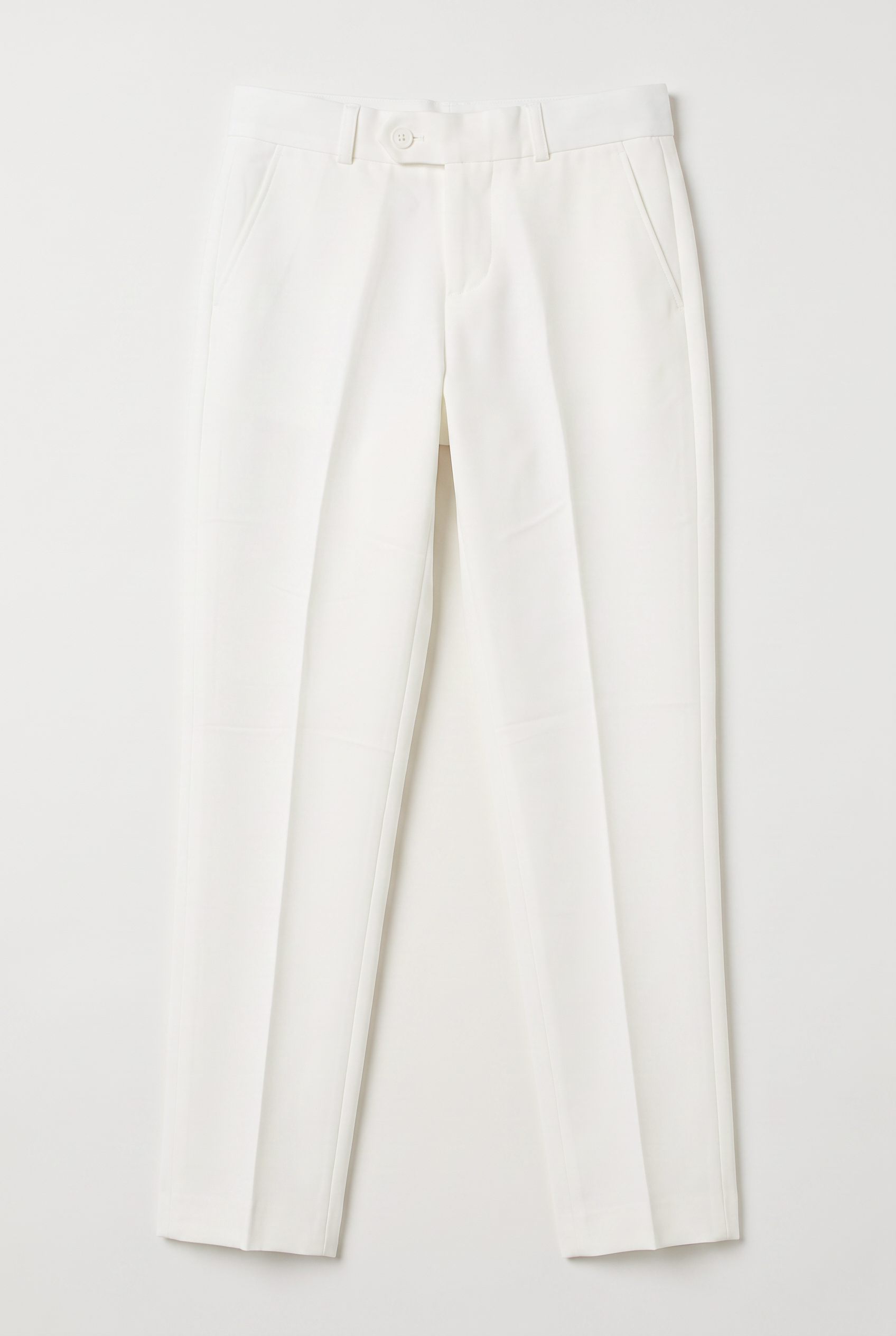 Boys Sheen Lapel Slim Fit Communion Suit - Off white