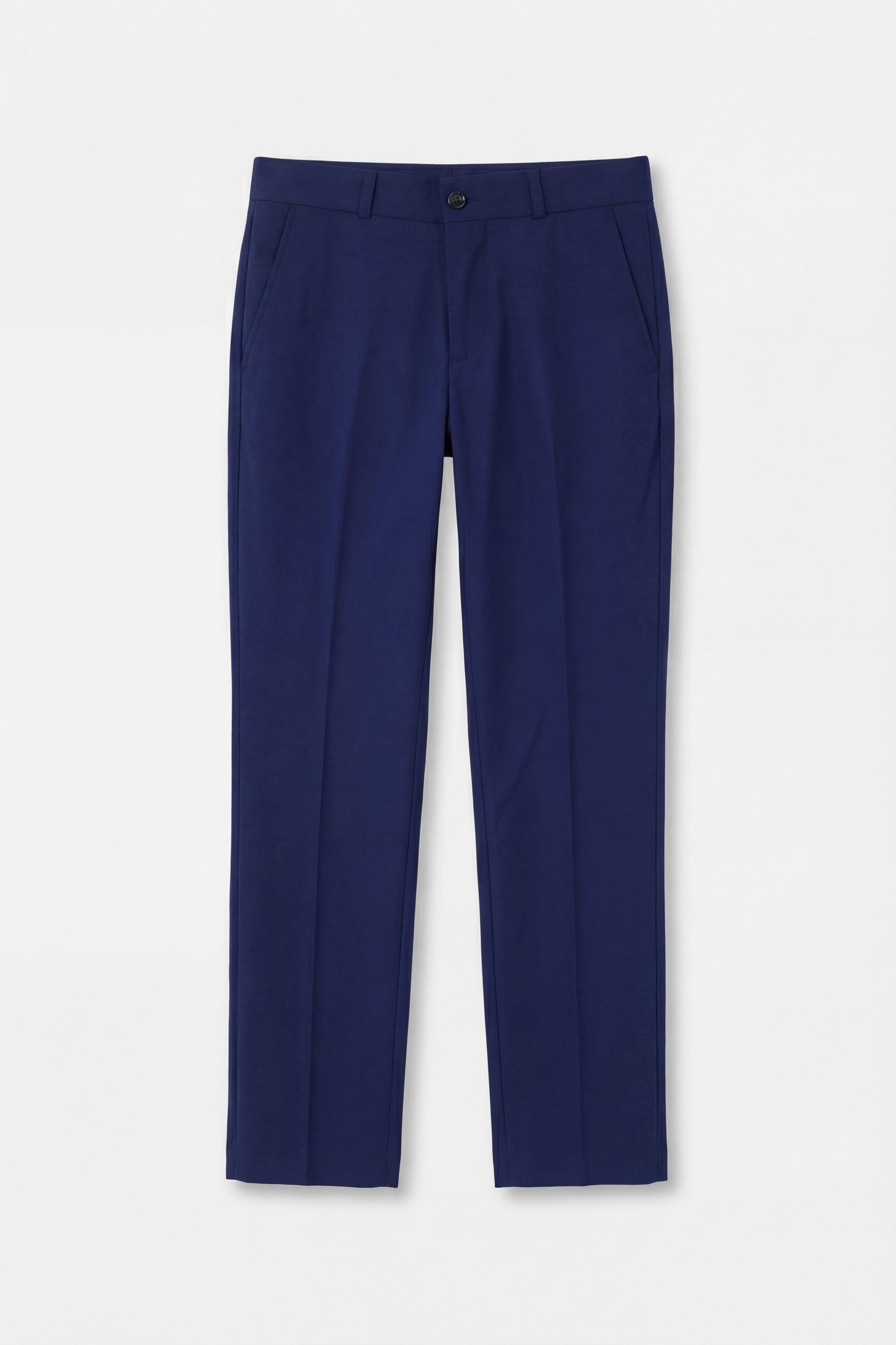 Boys Shimmer Slim Fit Navy Blue Tuxedo Suit - Navy Blue