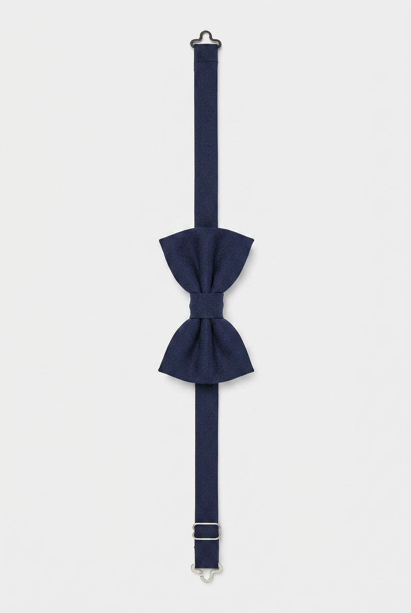 Boys navy bow tie accessory