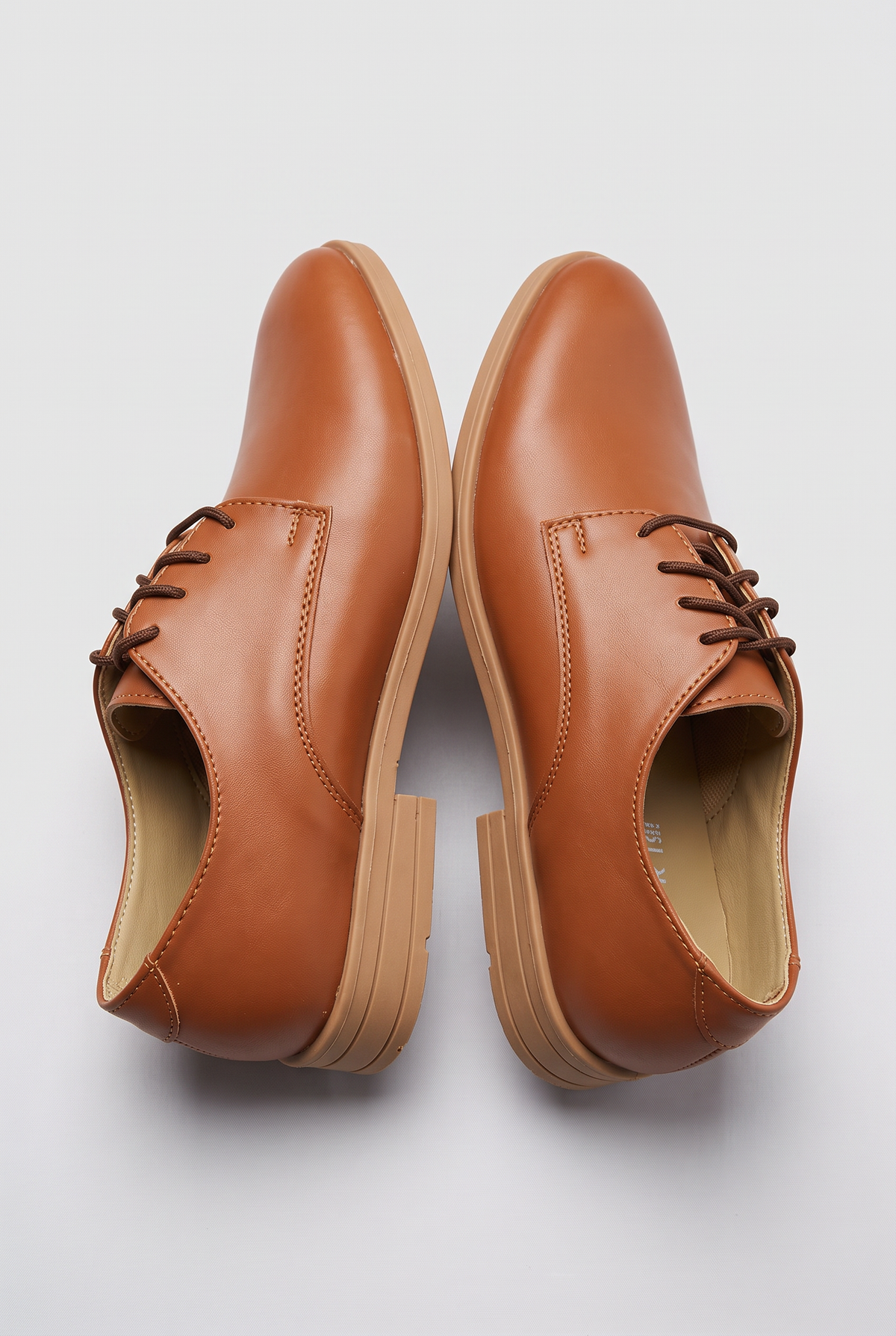 Boys Woven Leather Loafers - Denver - Tan Brown