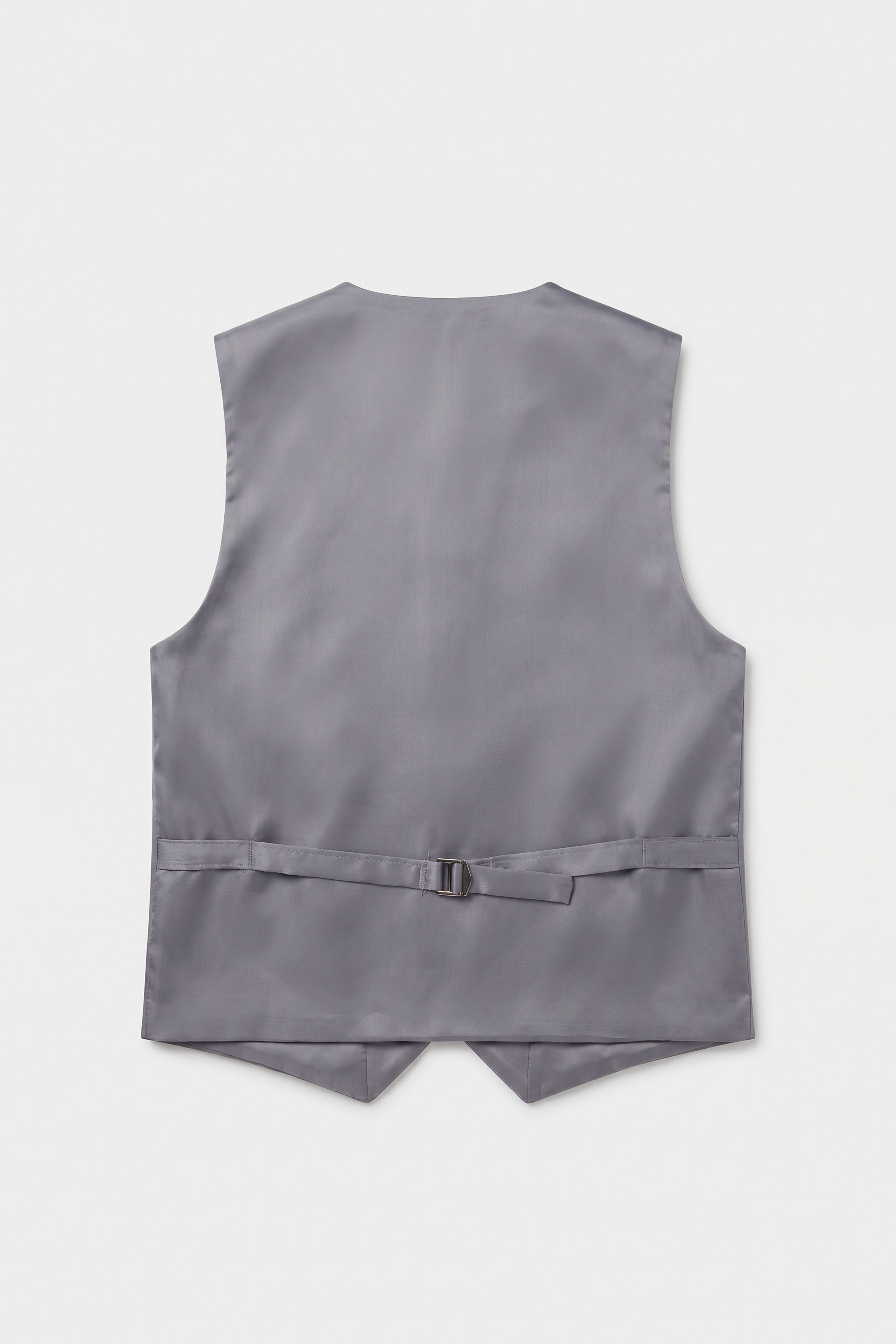 Boys’ 6-Piece Tuxedo Dinner Suit with Double Breasted Waistcoat - DAMATLIK - Grey