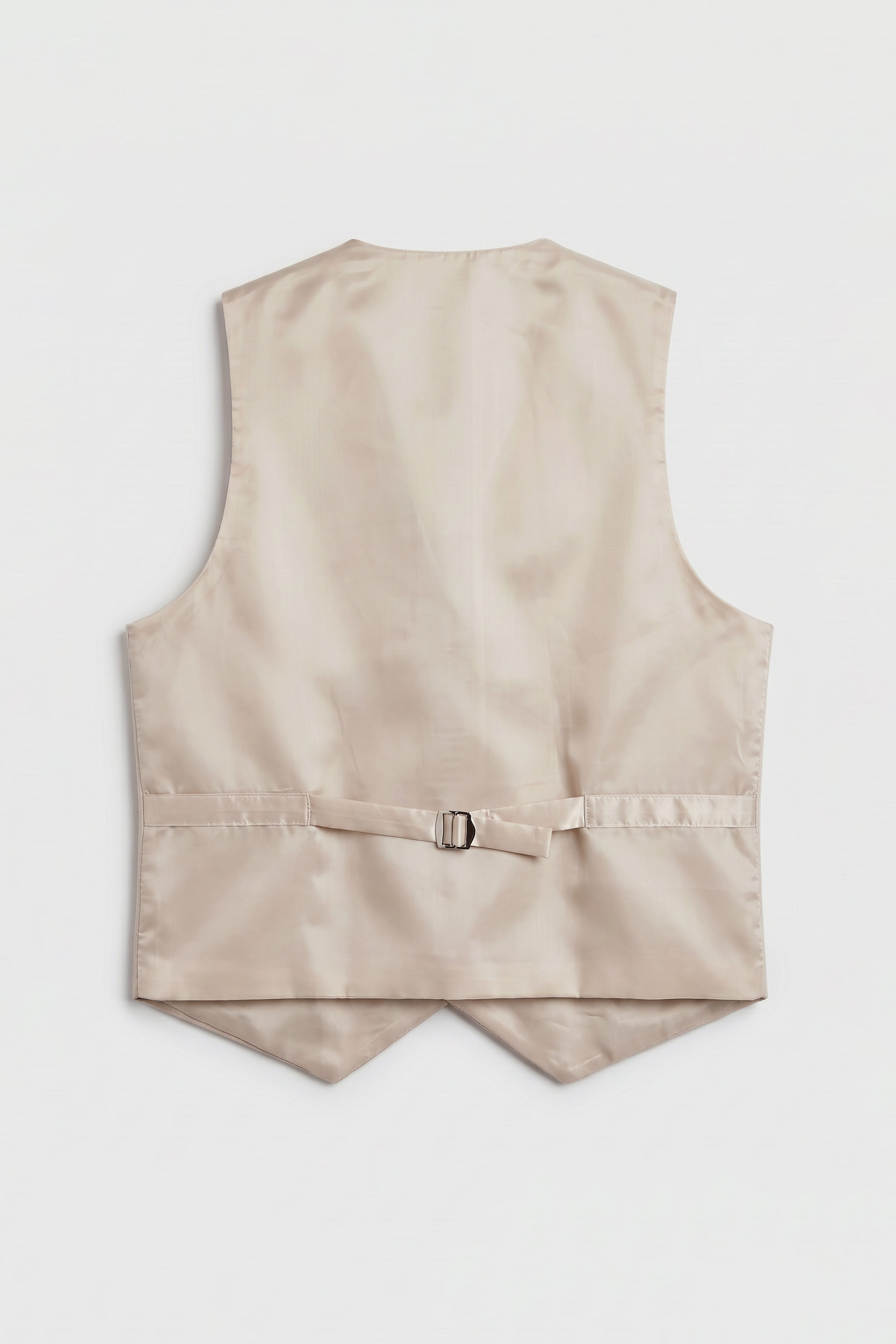 Boys 6-Piece Tuxedo Dinner Suit with Double Breasted Waistcoat - DAMATLIK W - Camel Beige
