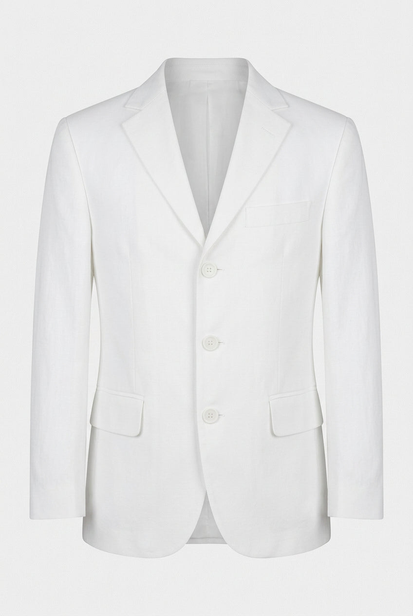 Boys All In One Communion Tailored Fit Suit - White