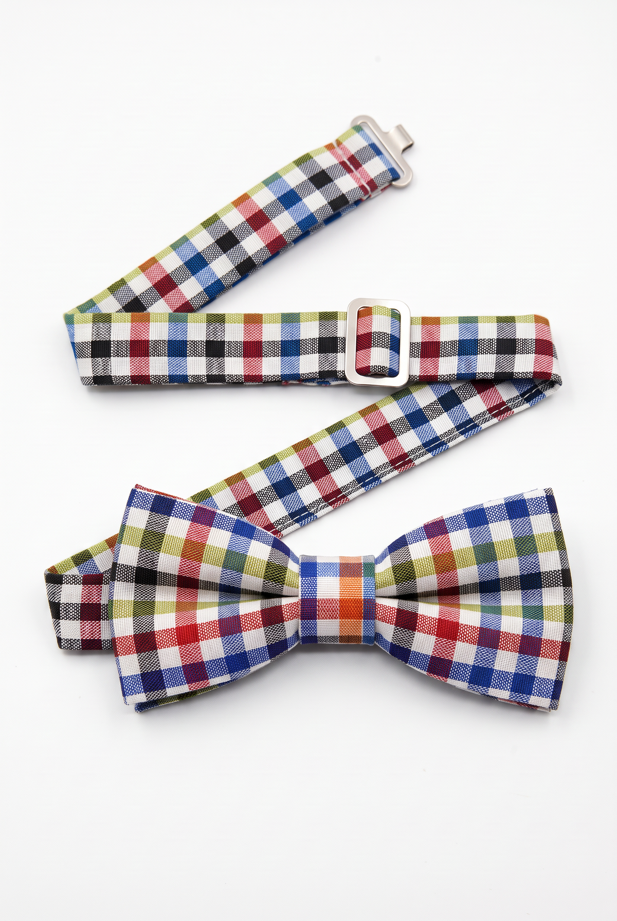 Boys' Checkered Bow Tie - BWC - Multi Cloured picture