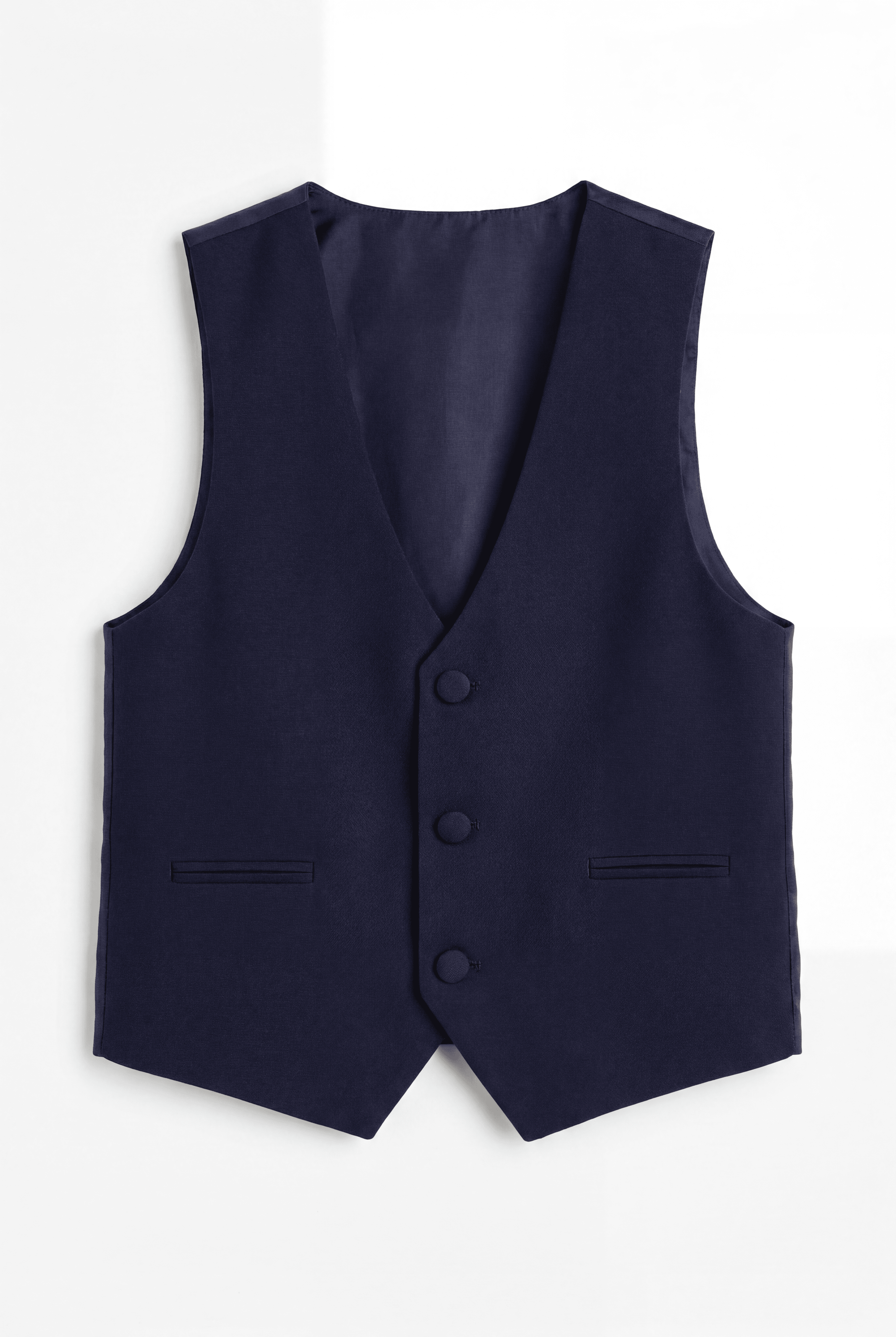 Boys' Navy Tuxedo Suit with Cufflink Shirt