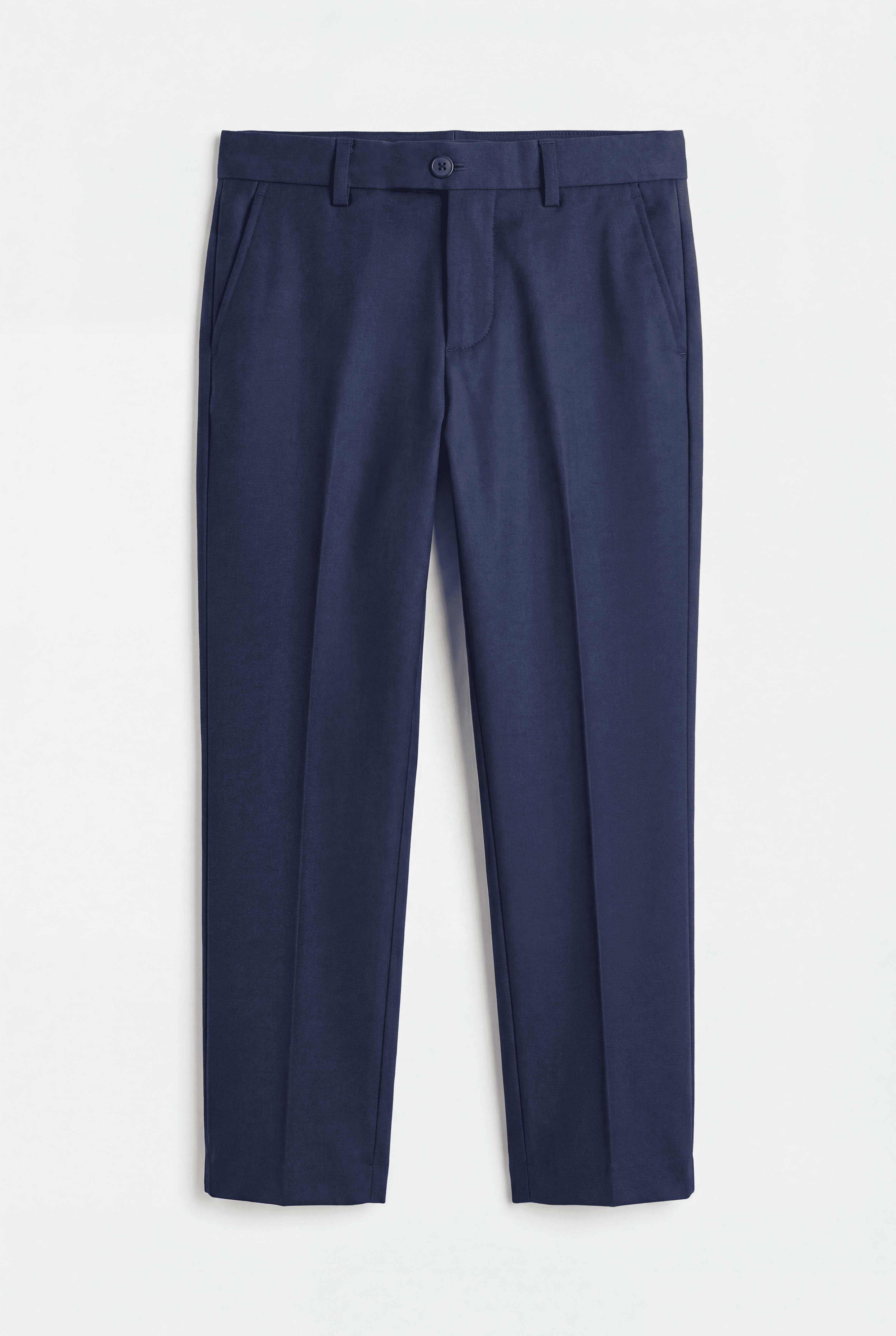 Boys' Navy Tuxedo Suit with Cufflink Shirt