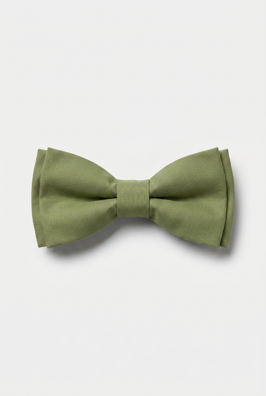 Boys’ Pre-Tied Bow Tie with Adjustable Neck Strap - Pistachio  Green