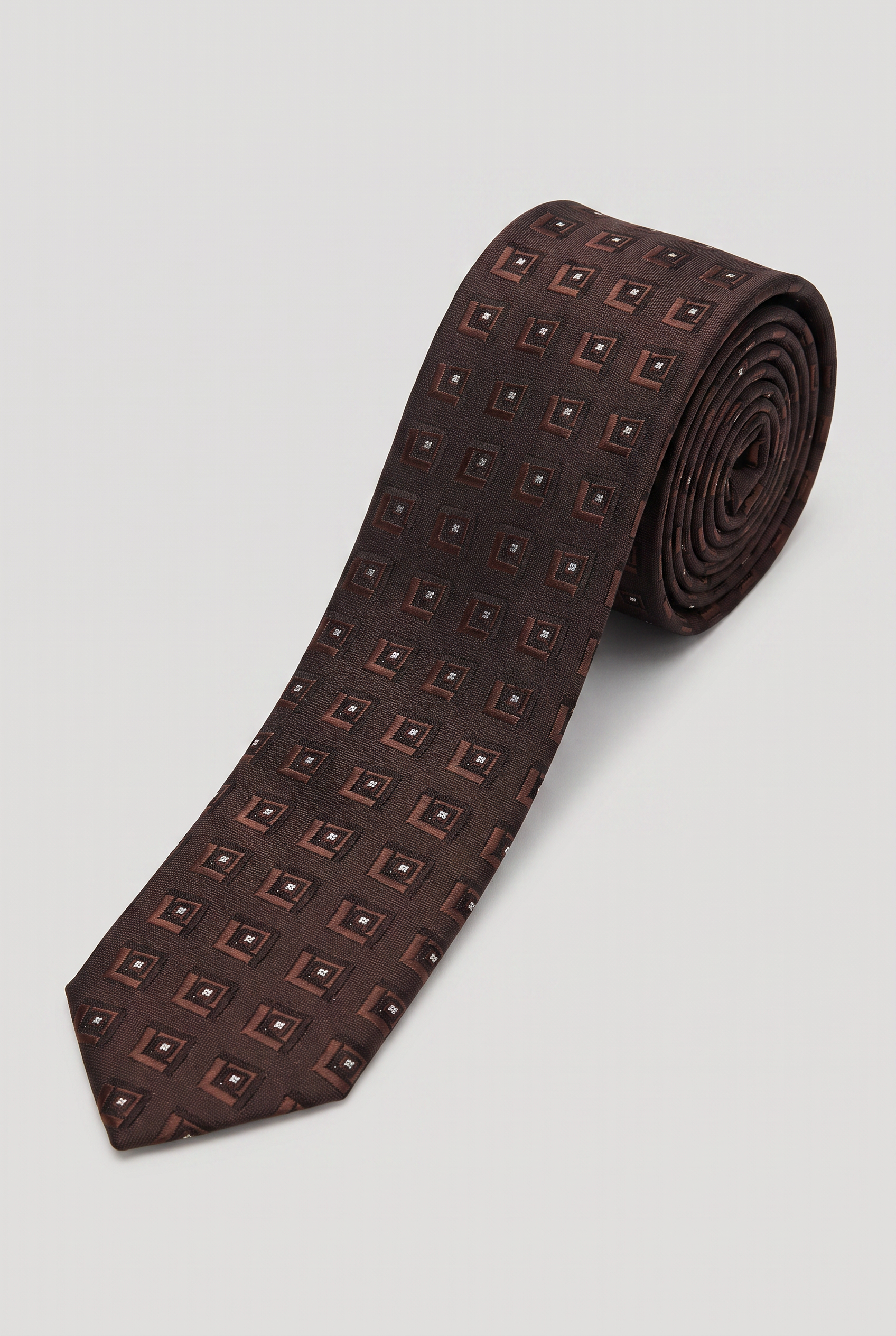 Boys' Slim Tie – Kids' Formal & Occasion Tie in Brown