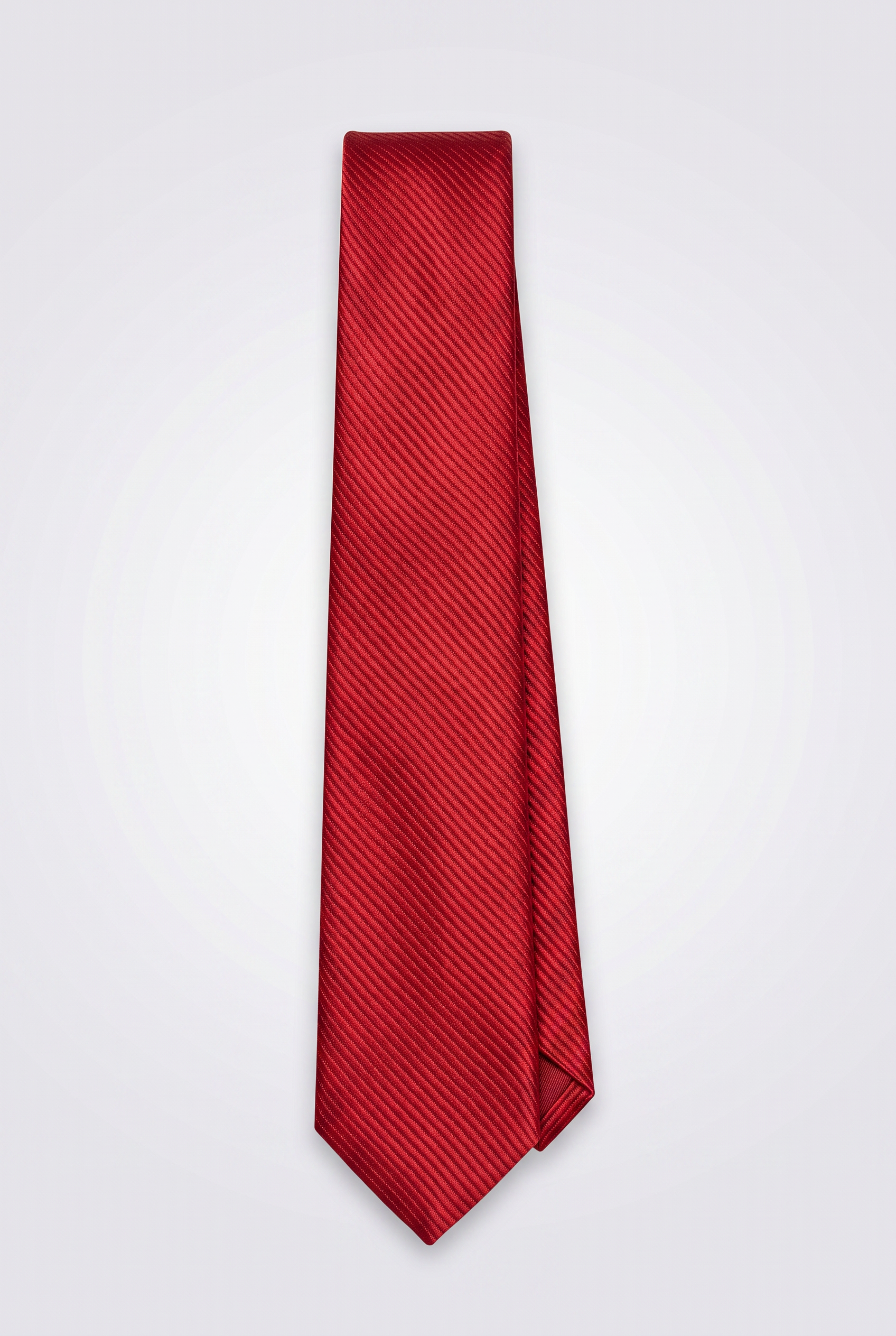 Boys' Slim Tie – Kids' Formal & Occasion Tie in Red Striped Picture