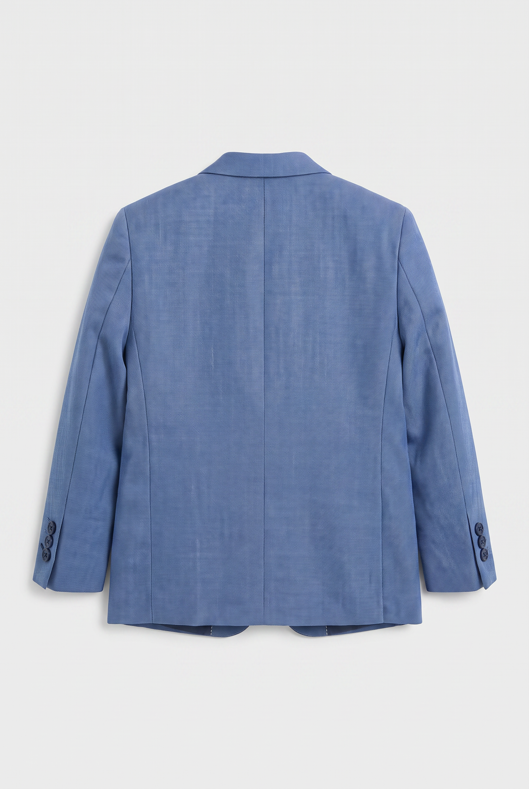 Boys Slim Fit Formal Suit - Blue Jay