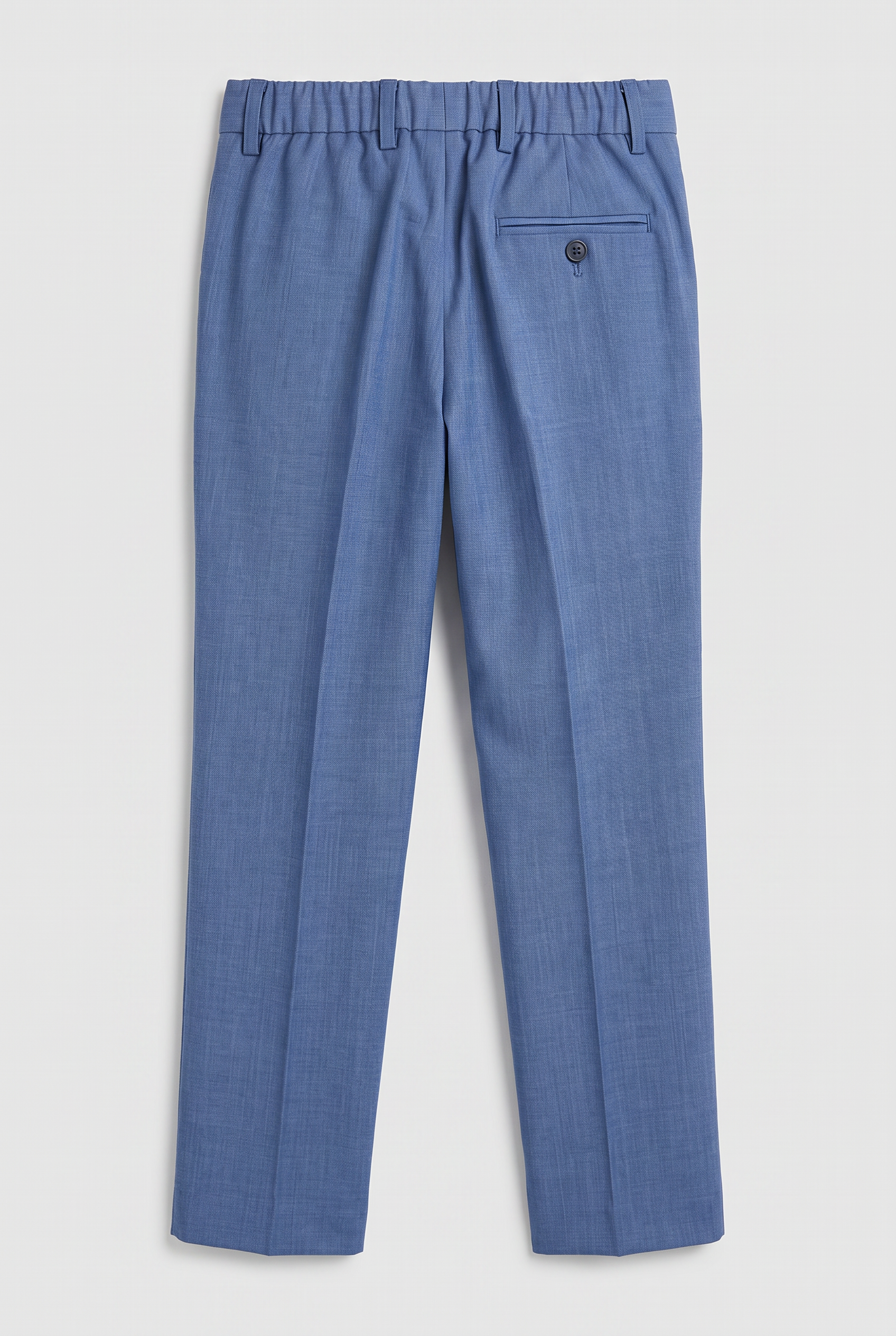 Boys Slim Fit Formal Suit - Blue Jay