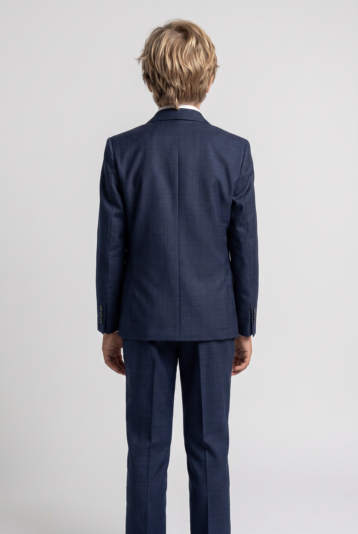 Boys Slim Fit Navy Suit - Cavani SEEBA Navy Blue