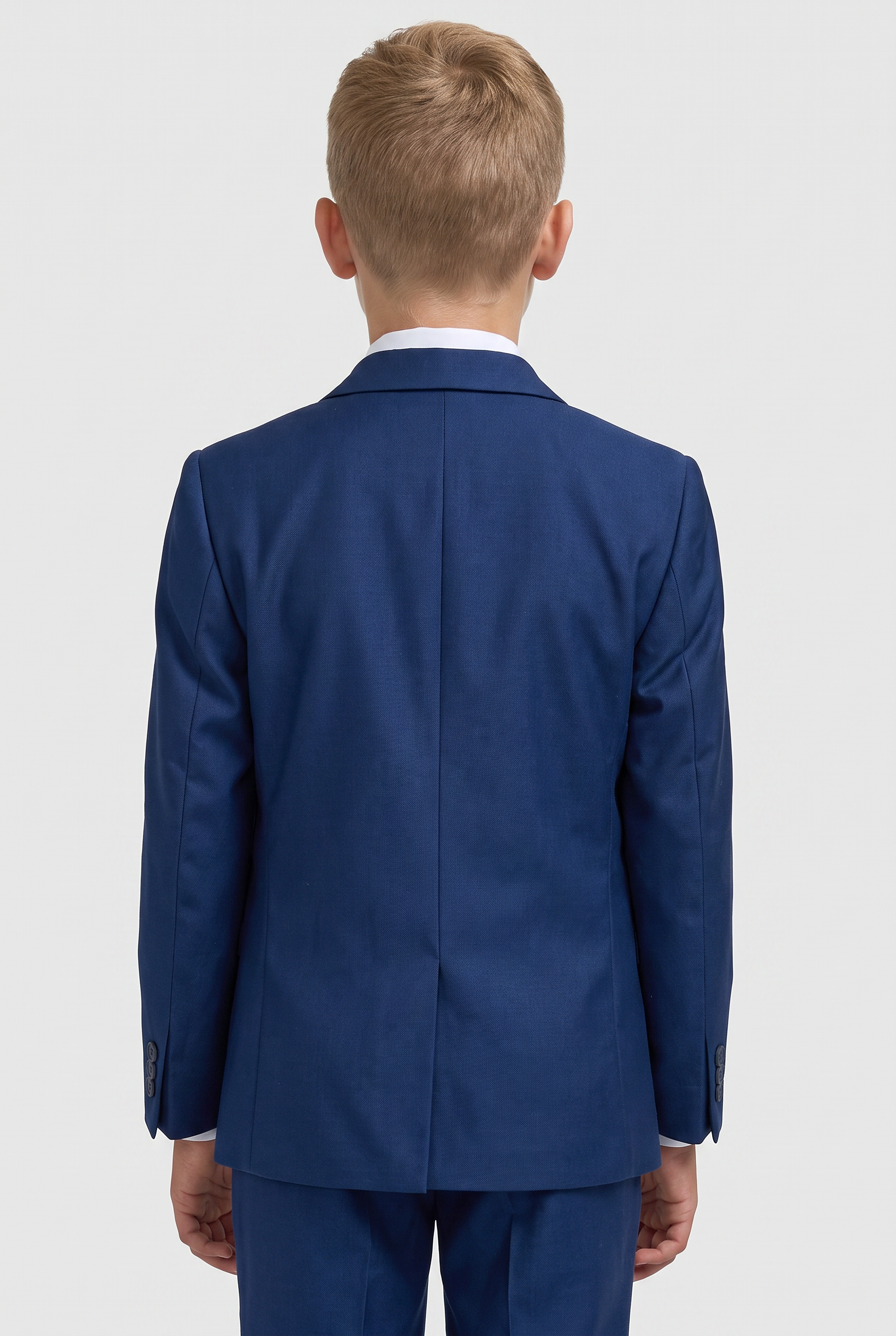 Boys Slim Fit Royal Blue Suit - FORD