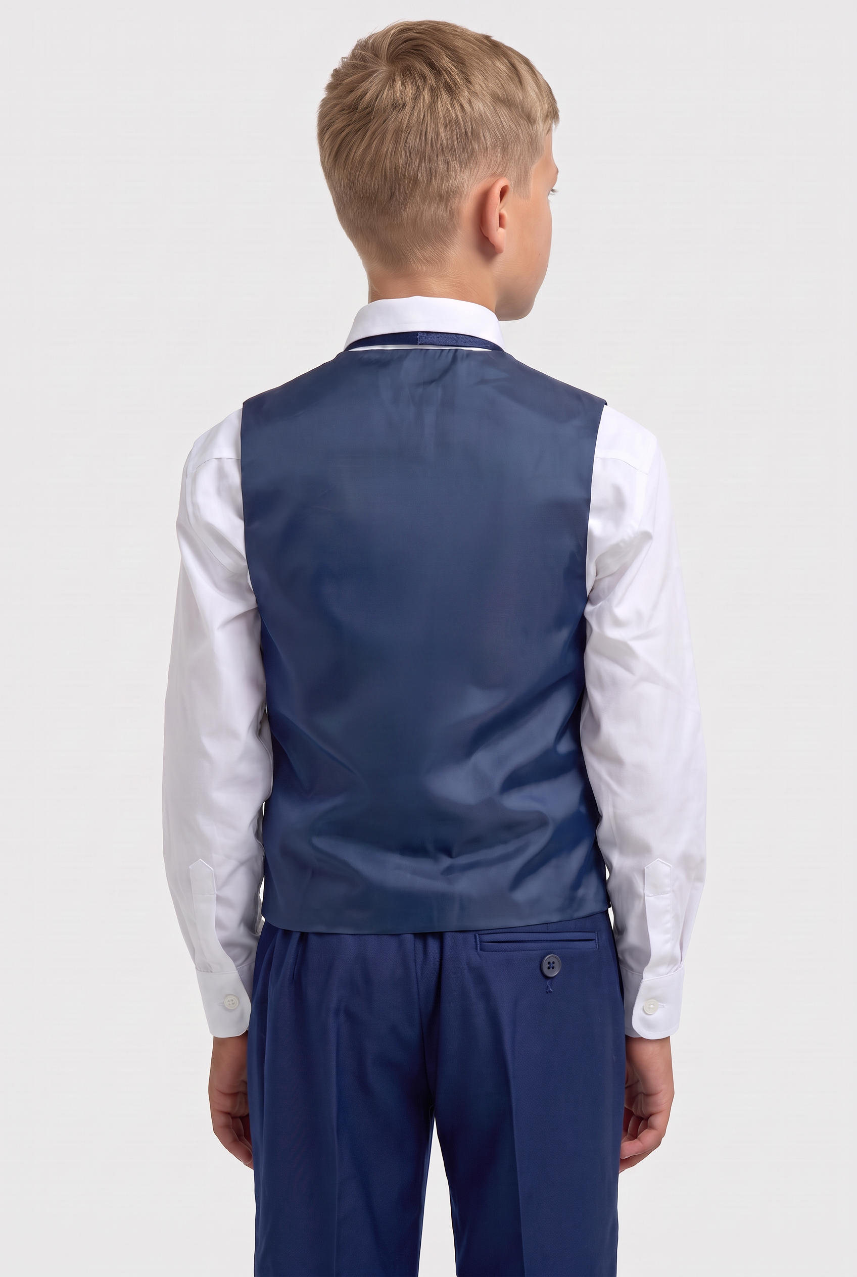 Boys Slim Fit Royal Blue Suit - FORD