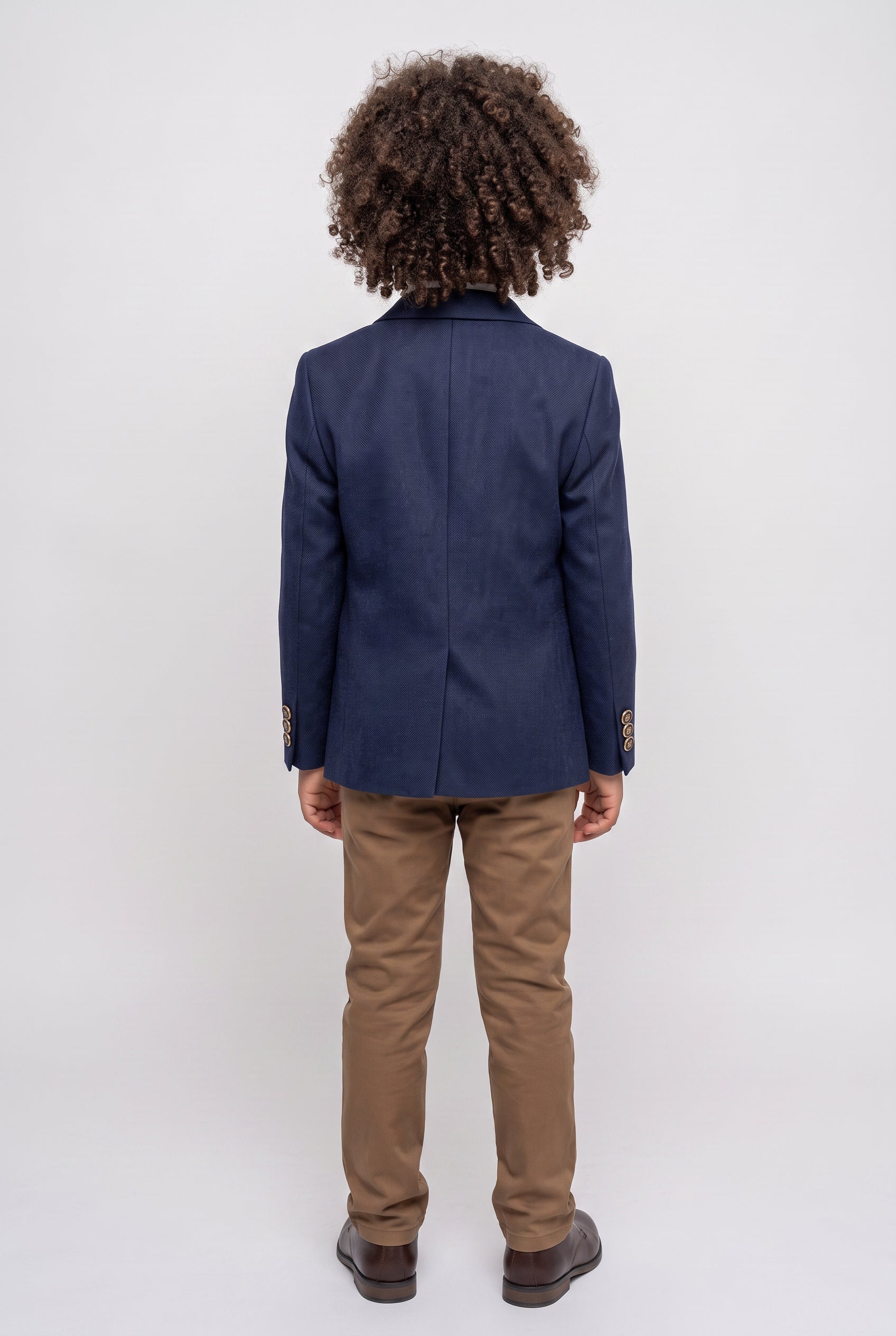 Boys Slim Fit Suit - HENRY - Navy Blue