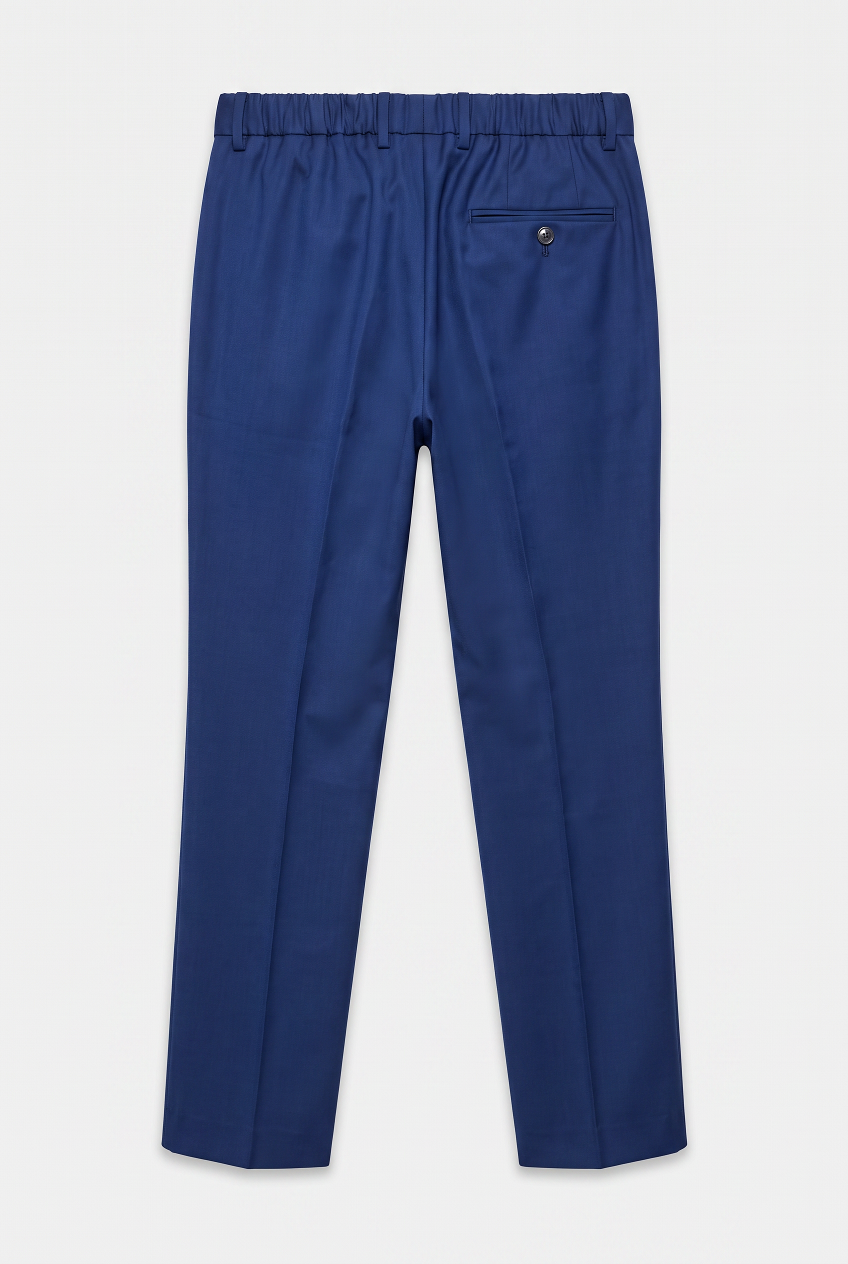 Boys Tailored Fit Sheen Effect Blue Suit - KINGSLEY - Royal Blue